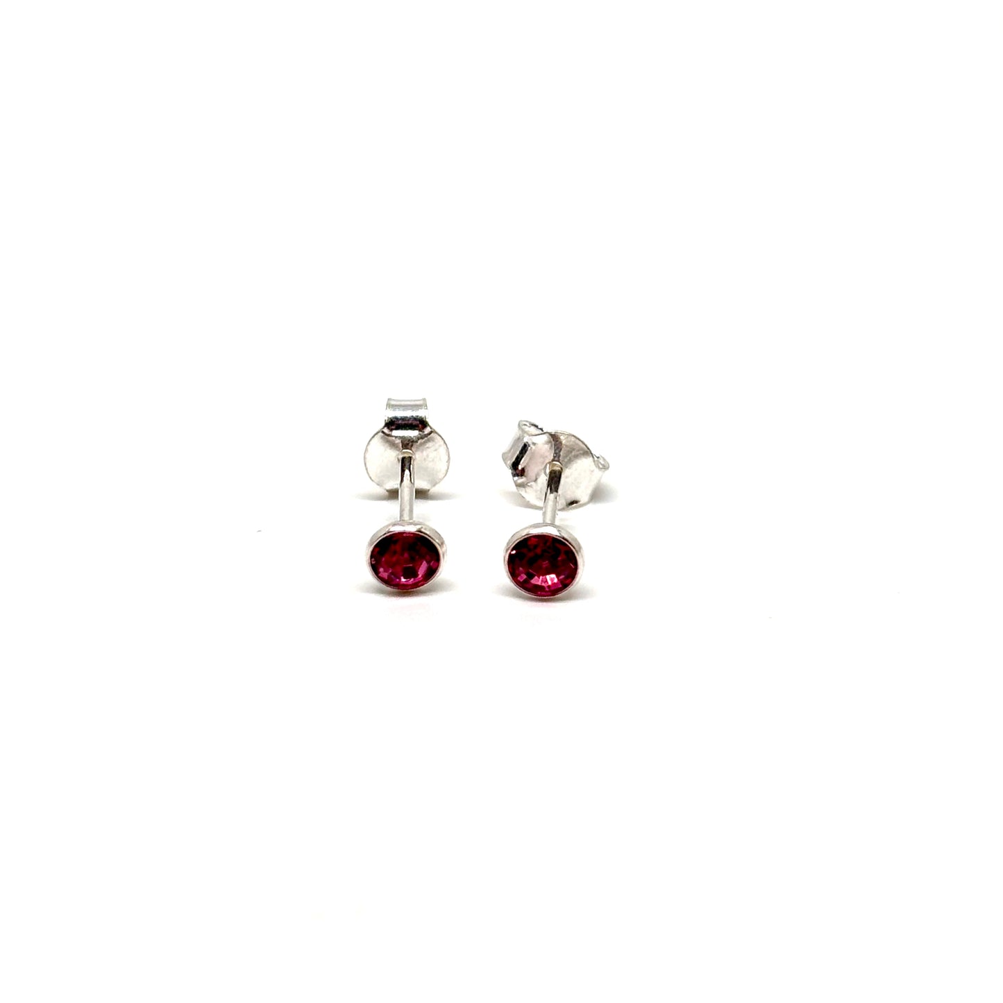 Birthstone Crystal Ear Studs