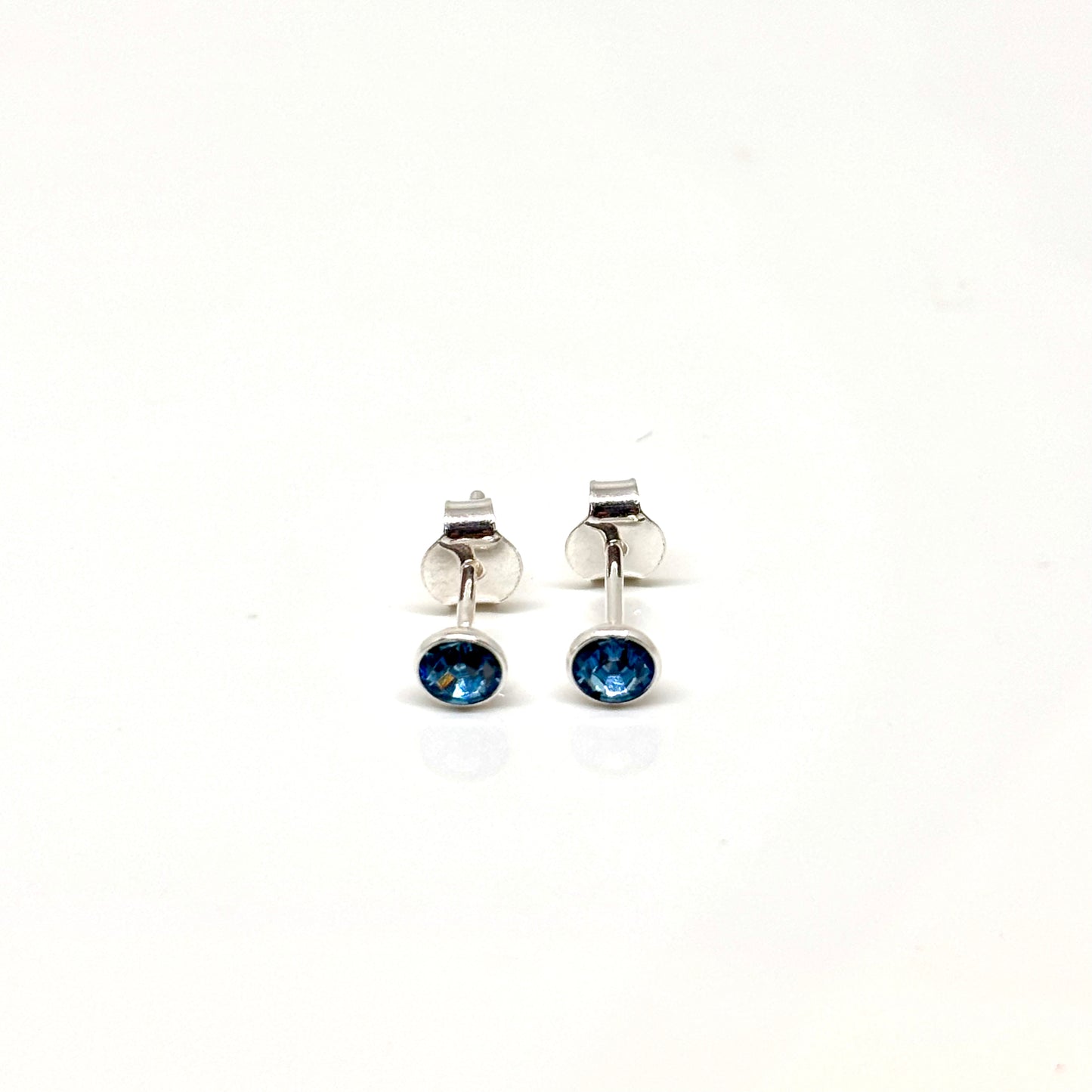 Birthstone Crystal Ear Studs