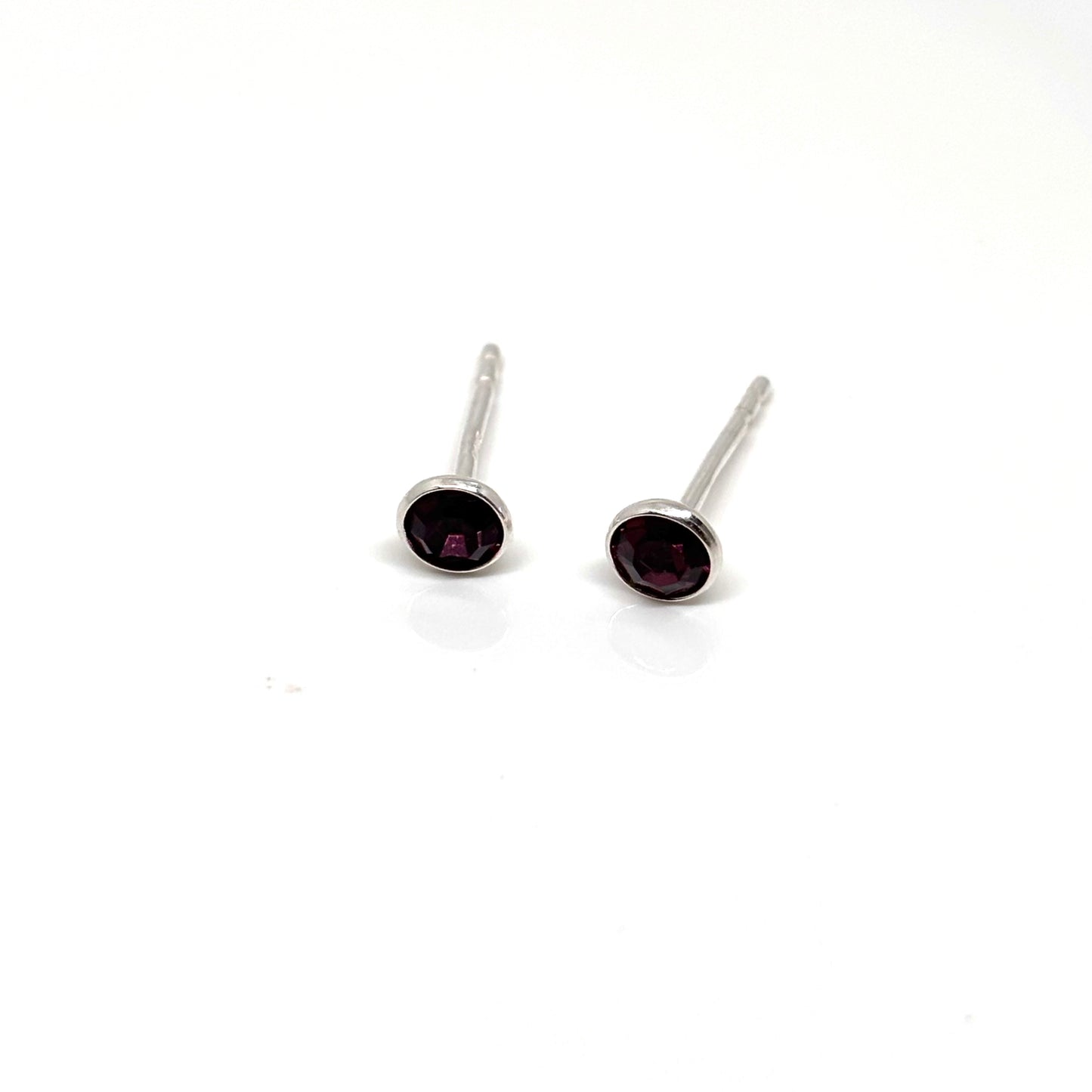 Birthstone Crystal Ear Studs