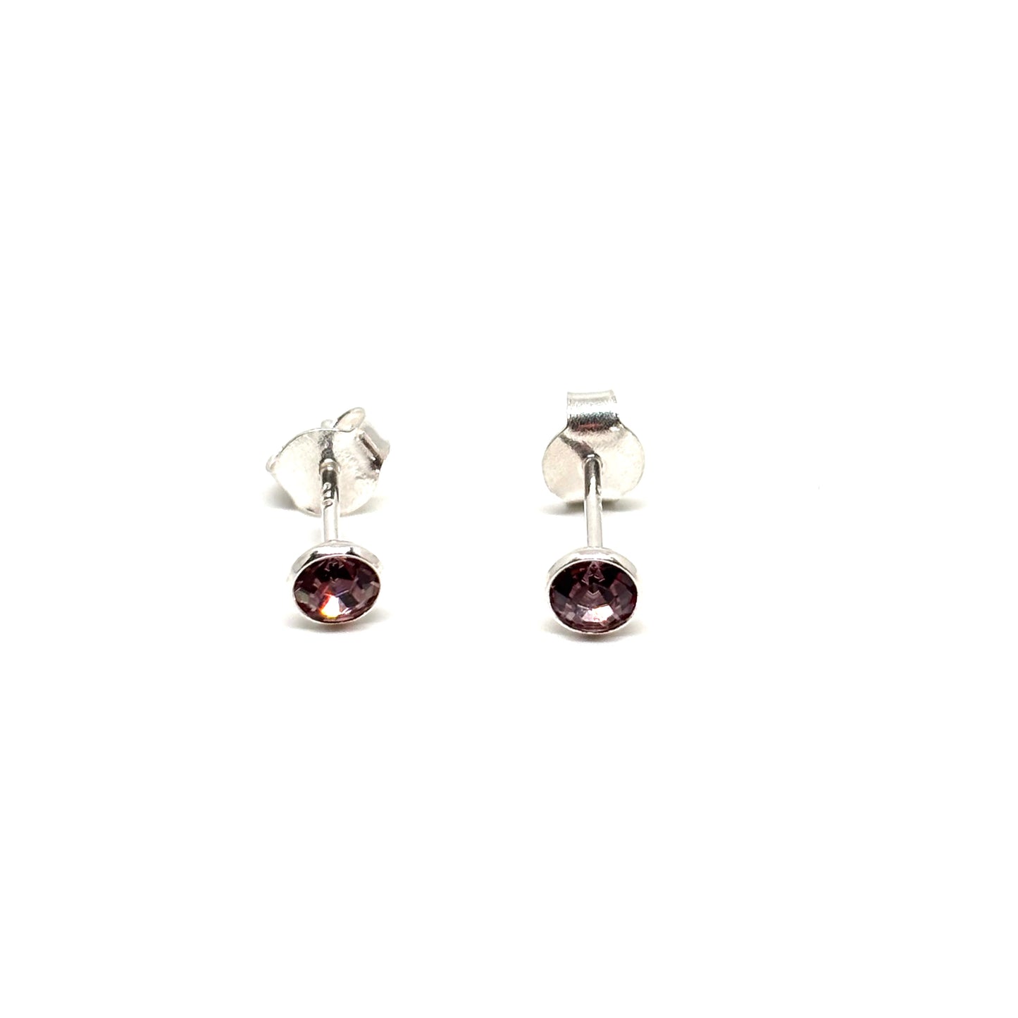 Birthstone Crystal Ear Studs