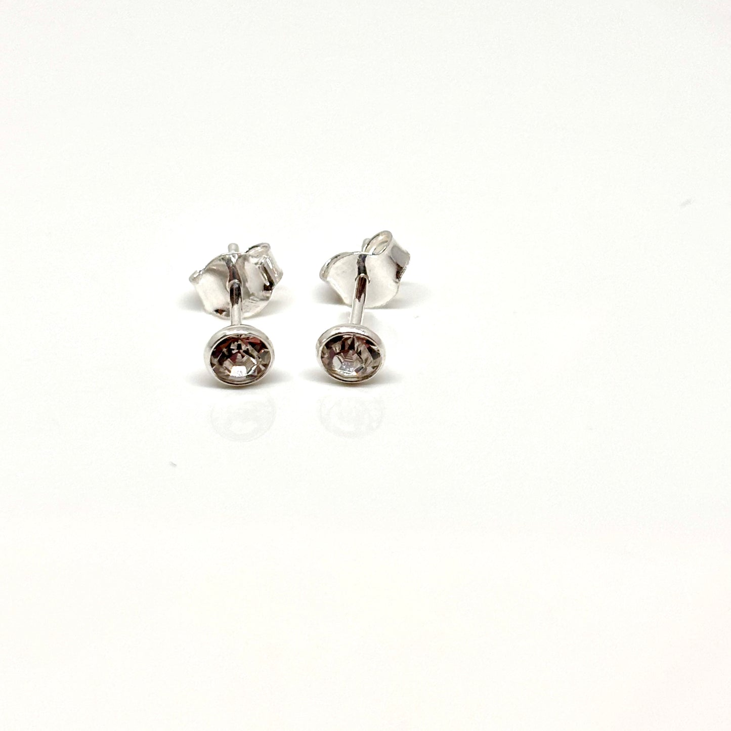 Birthstone Crystal Ear Studs
