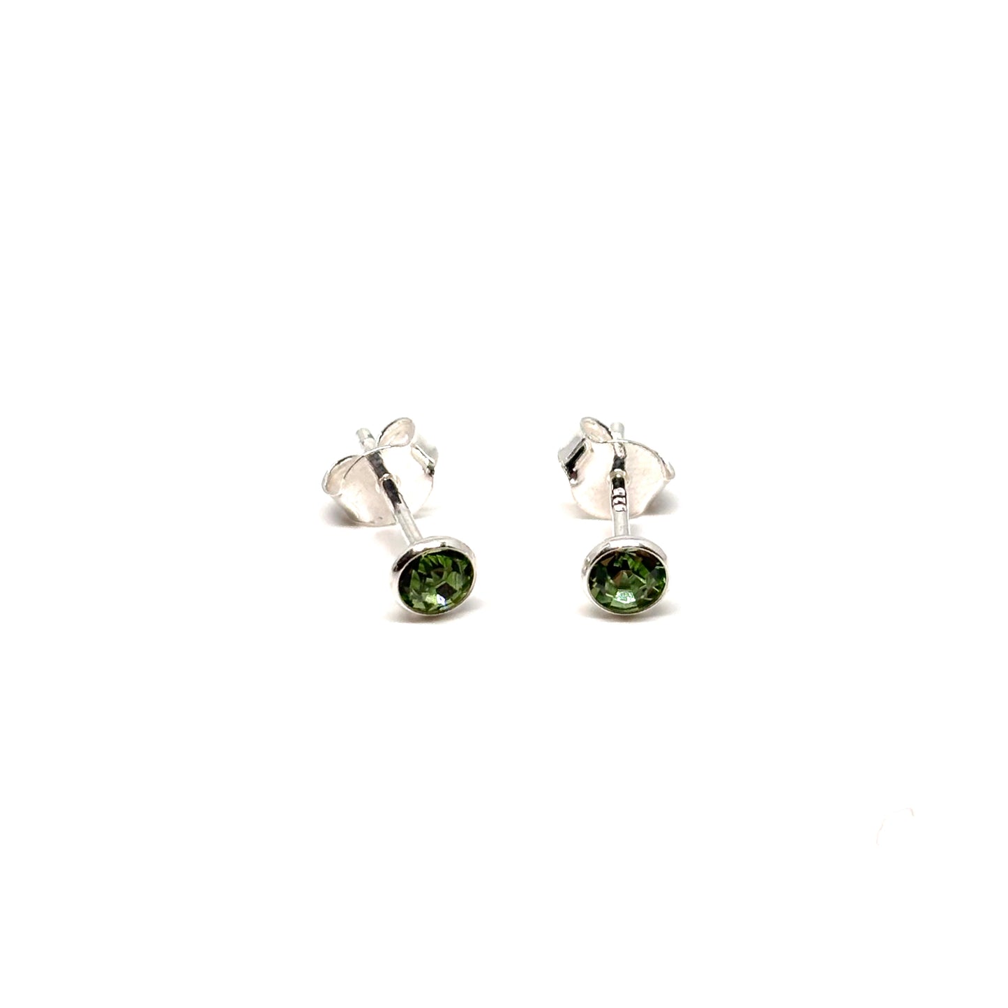 Birthstone Crystal Ear Studs
