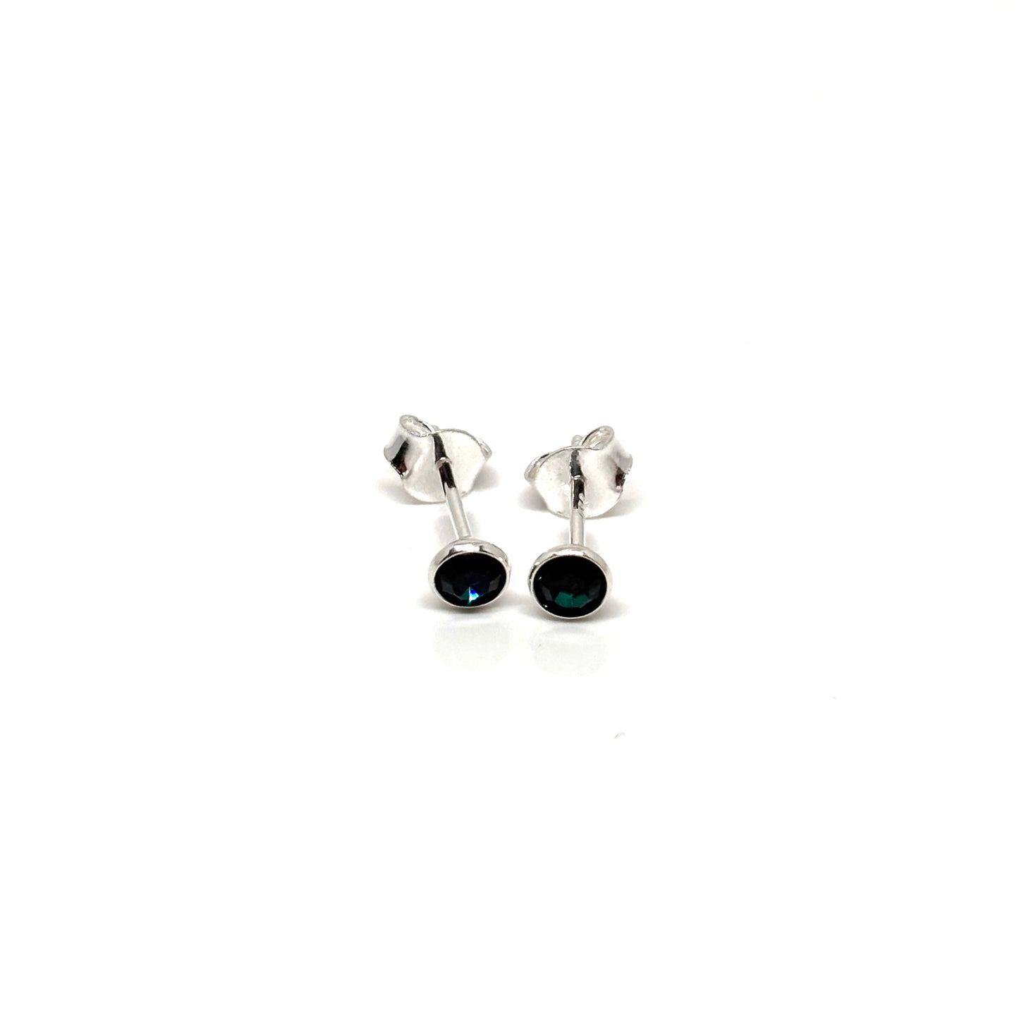 Birthstone Crystal Ear Studs