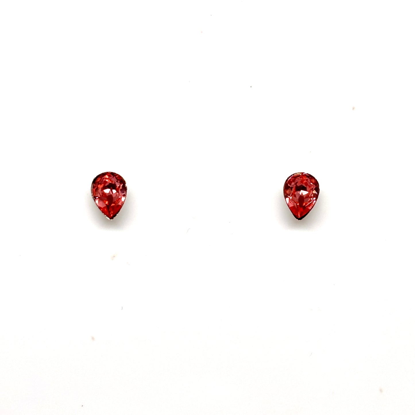 Rose crystal ear studs from Pixi Daisy