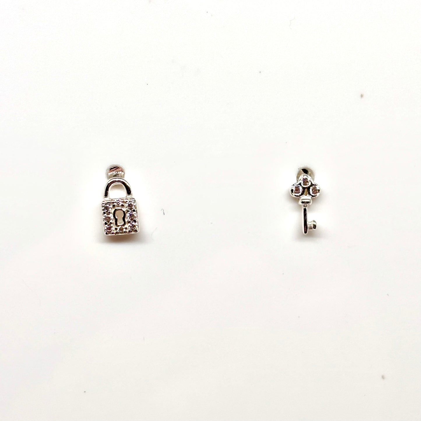 Silver padlock and key charm from Pixi Daisy