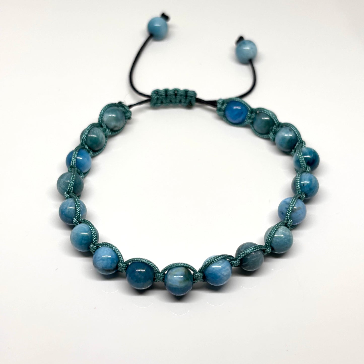 Apatite macrame bracelet from Pixi Daisy