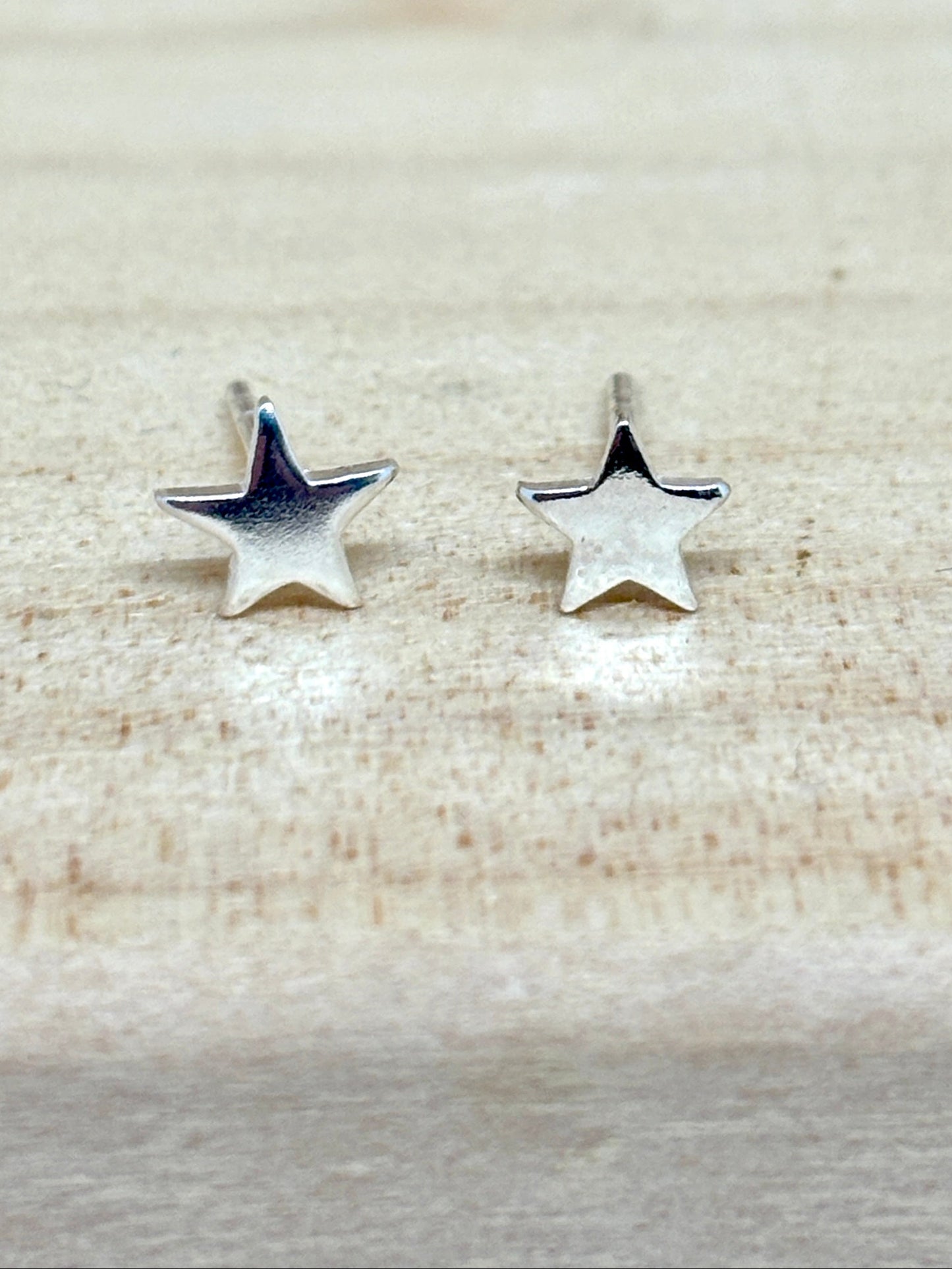 star silver earrings from pixi daisy