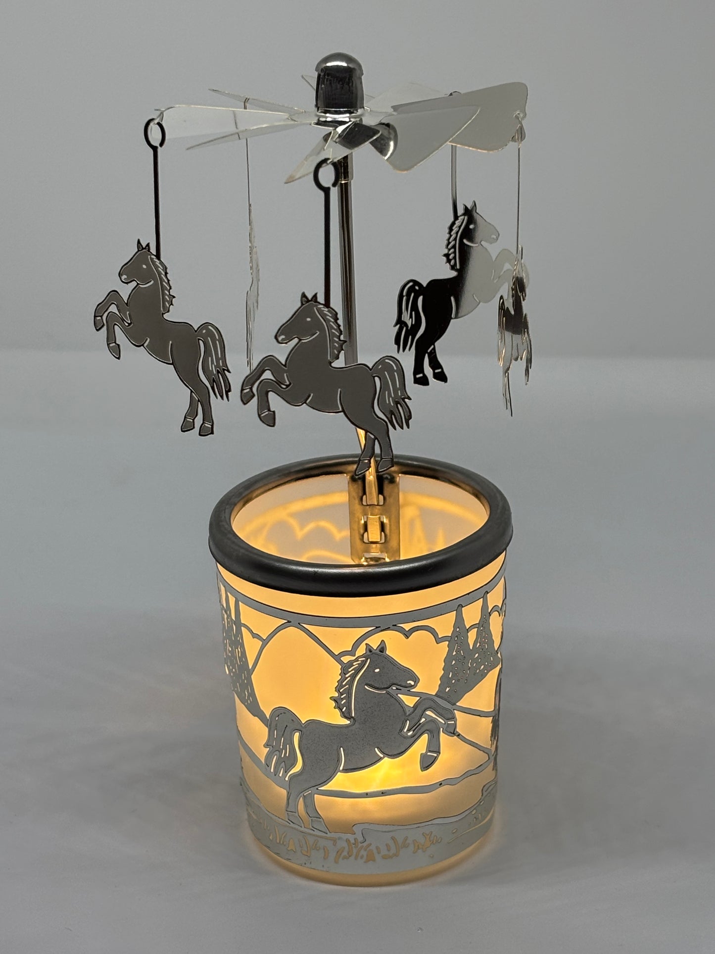 Horse Tea Light Carousel from Pixi Daisy