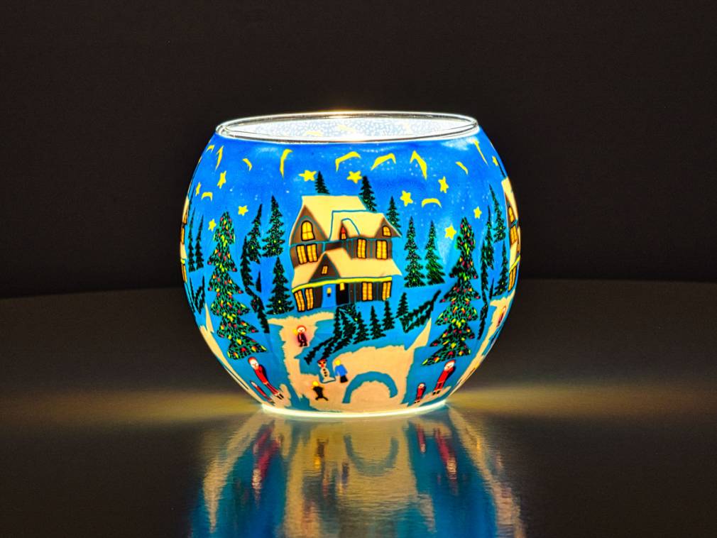 shooting stars globe tea light holder from Pixi Daisy