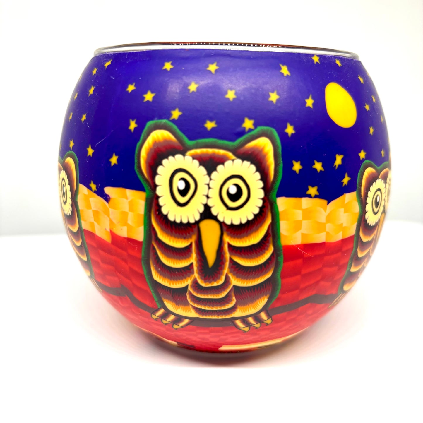 Owl globe tea light candle holder from Pixi Daisy