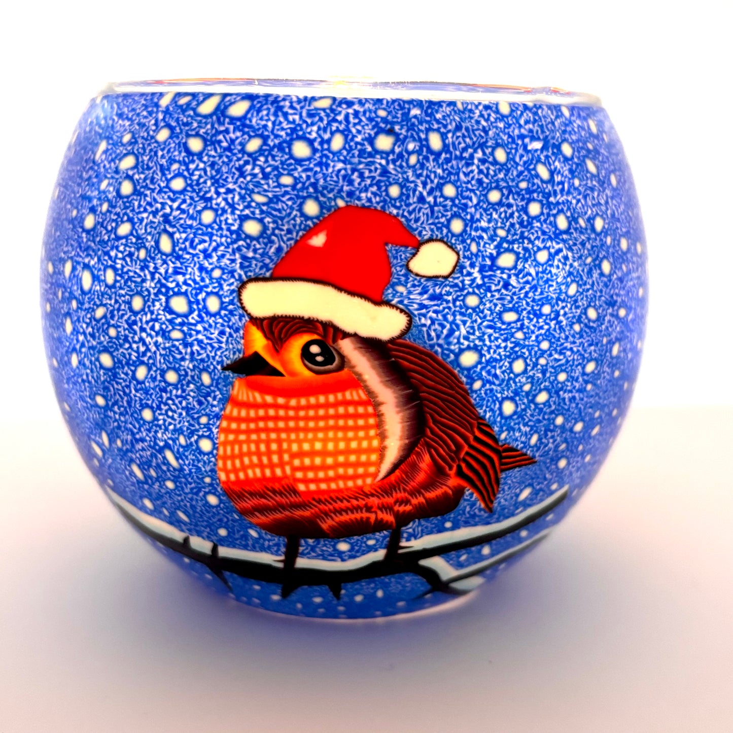 Robin globe tea light holder from Pixi Daisy