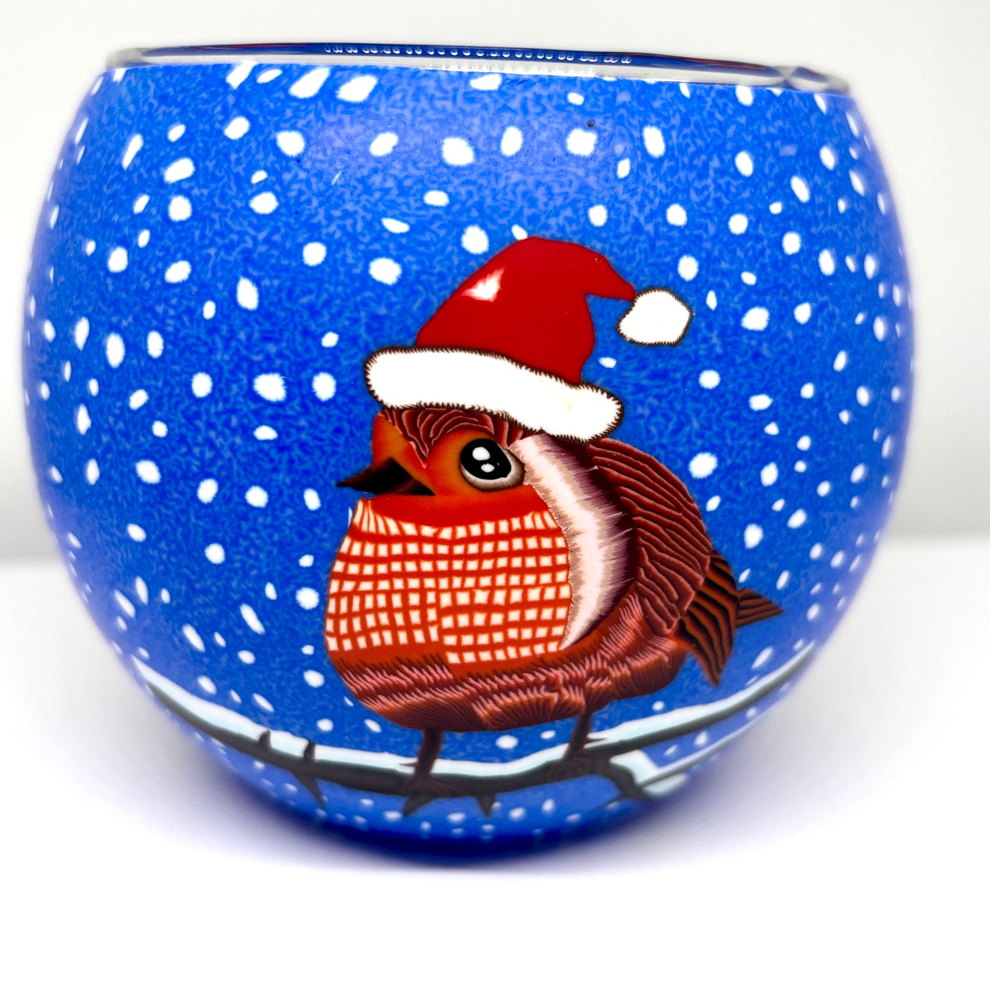 Robin globe tea light holder from Pixi Daisy