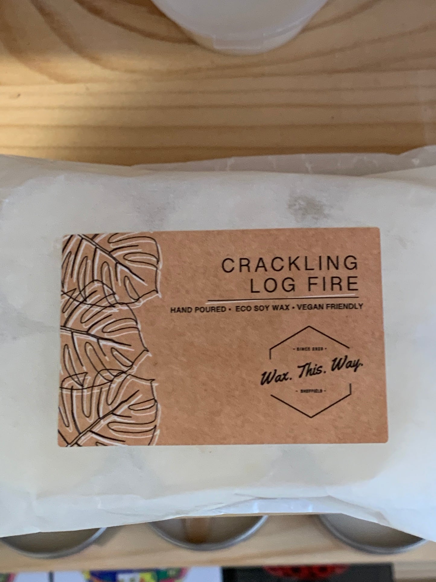 Crackling Log Fire
