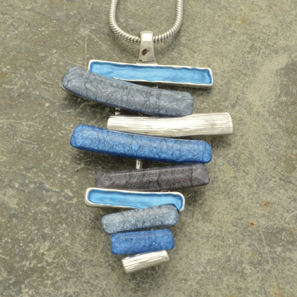 Miss Milly Blue Layered Necklace from Pixi Daisy