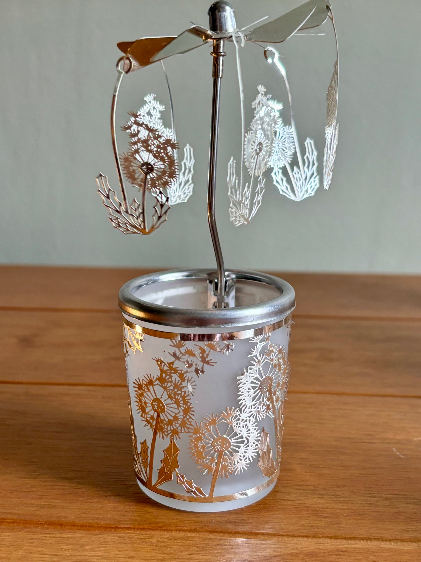 Dandelion Carousel Tea Light Holder from Pixi Daisy