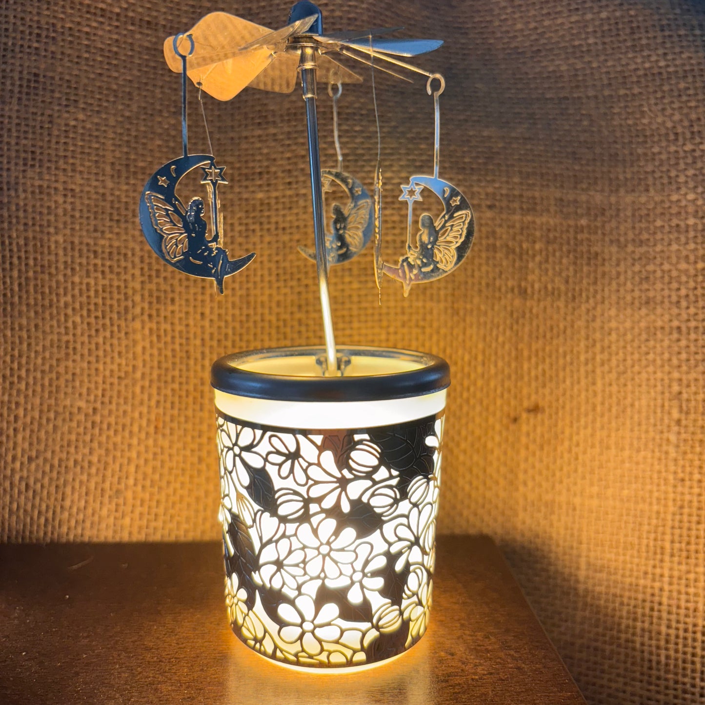 Moon & Fairy Tea Light Carousel - Pixi Daisy