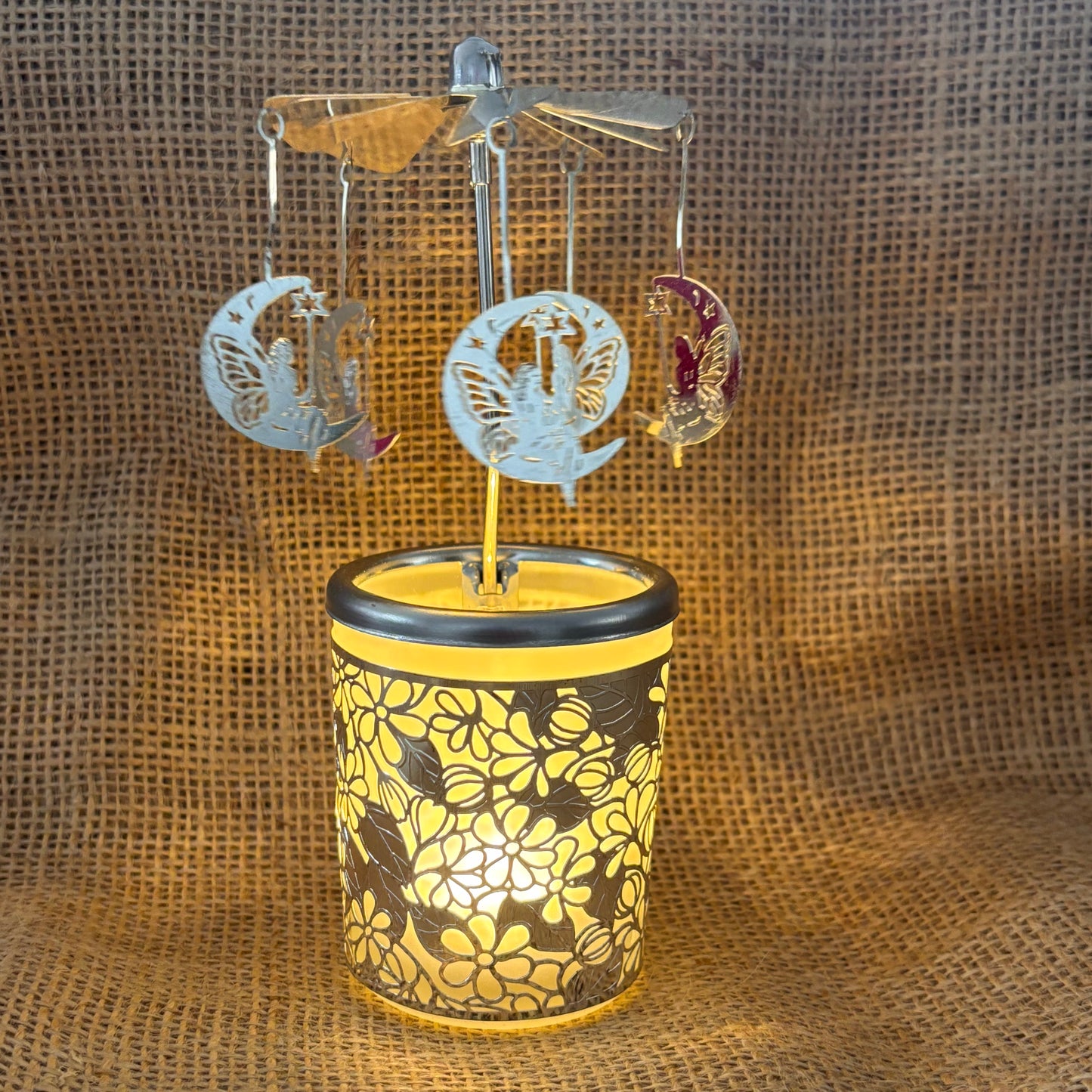 Moon & Fairy Tea Light Carousel - Pixi Daisy