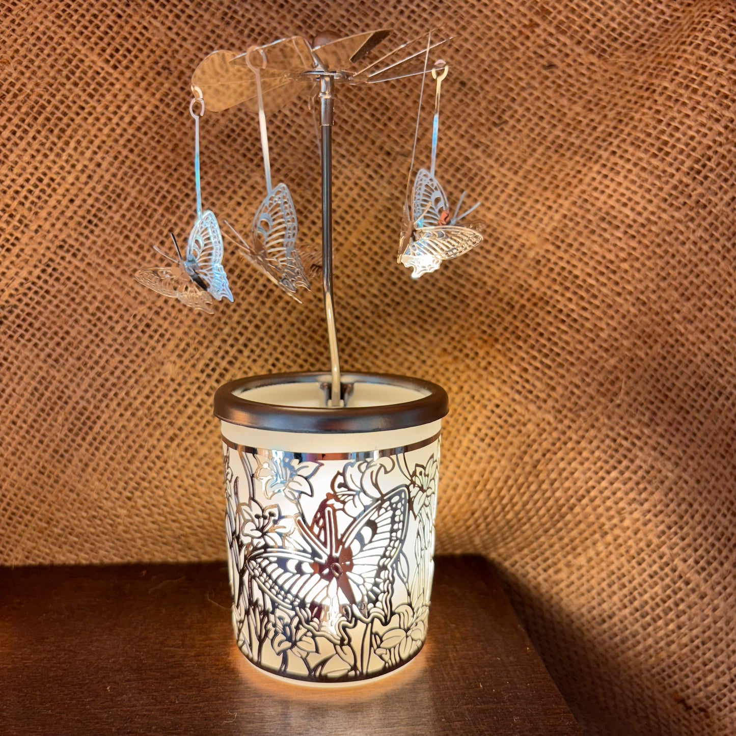 Butterfly Tealight Carousel - Pixi Daisy