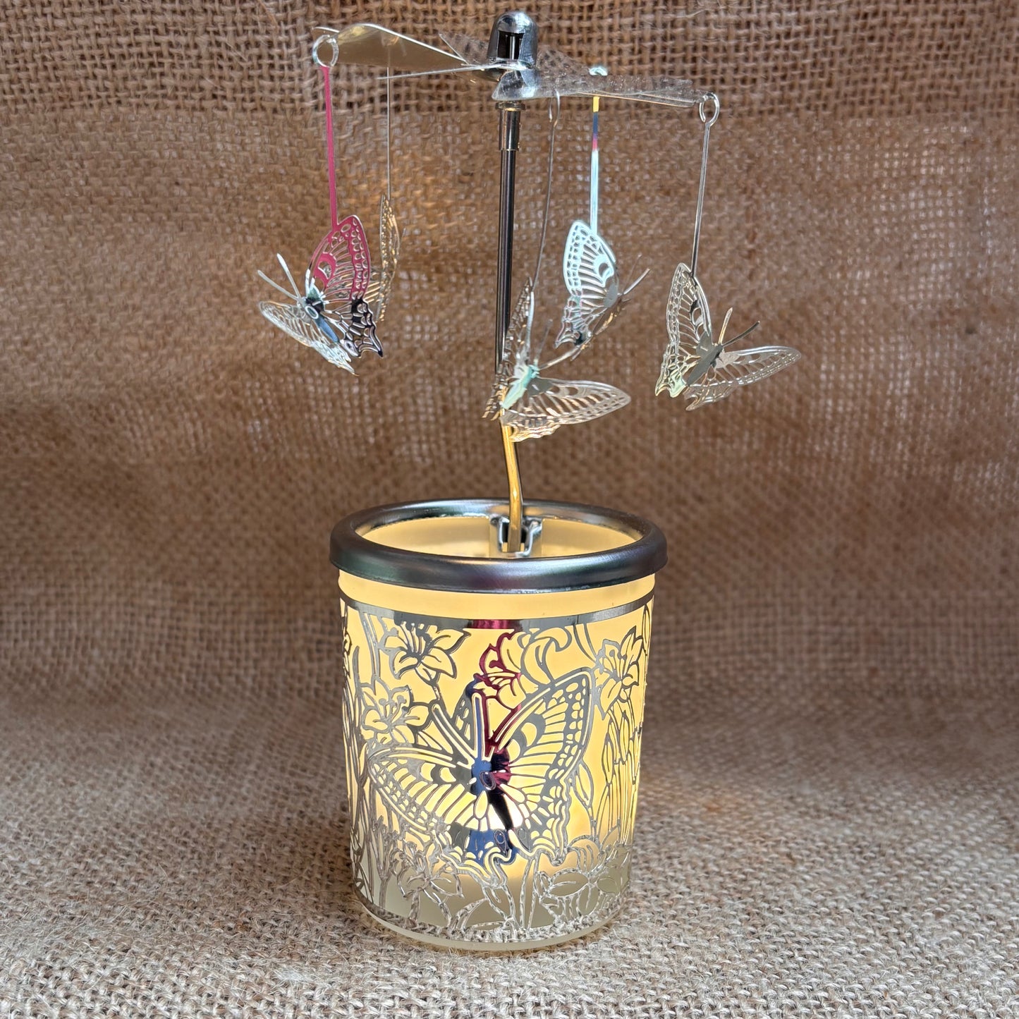 Butterfly Tealight Carousel - Pixi Daisy