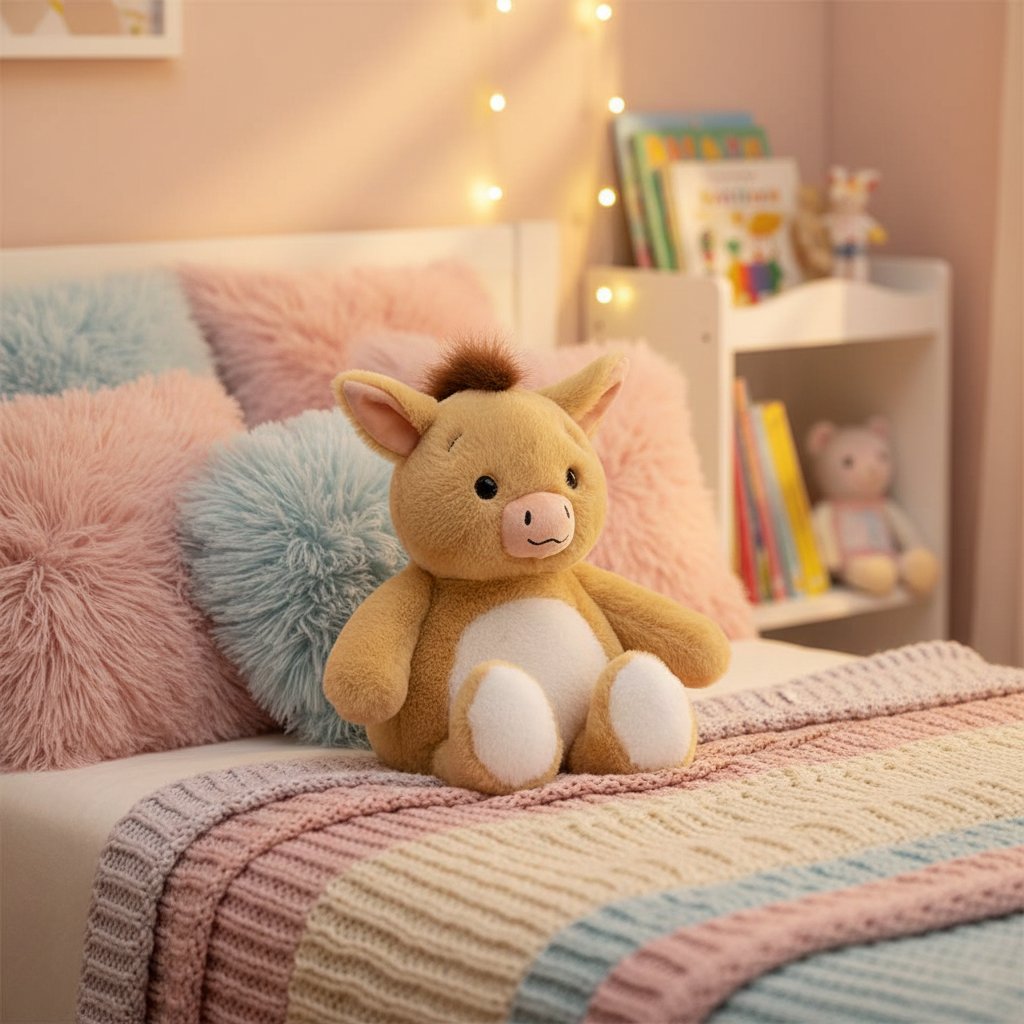 Plush Cute Donkey from Pixi Daisy