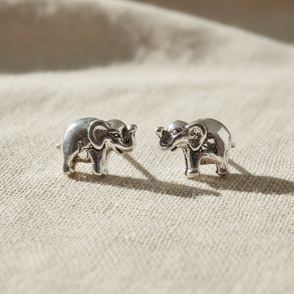 Elephant Stud Earrings from Pixi Daisy