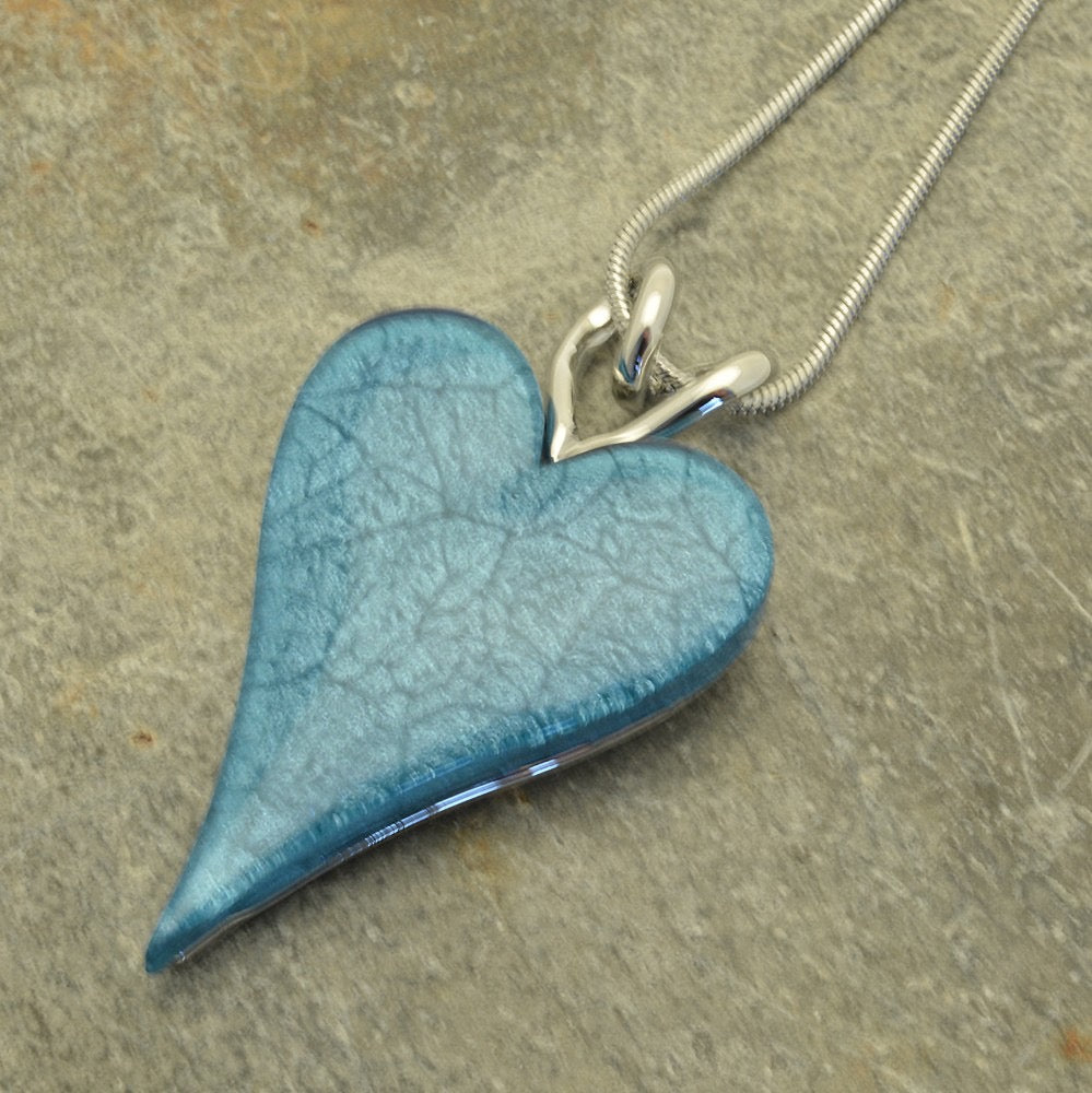 Miss Milly BlueHeart necklace from Pixi Daisy