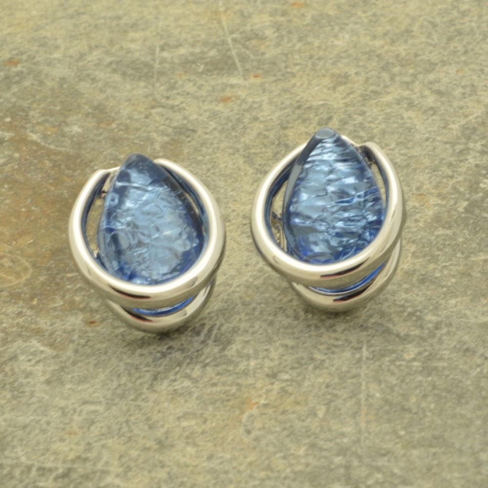 Miss Milly Powder Blue Earrings from Pixi Daisy