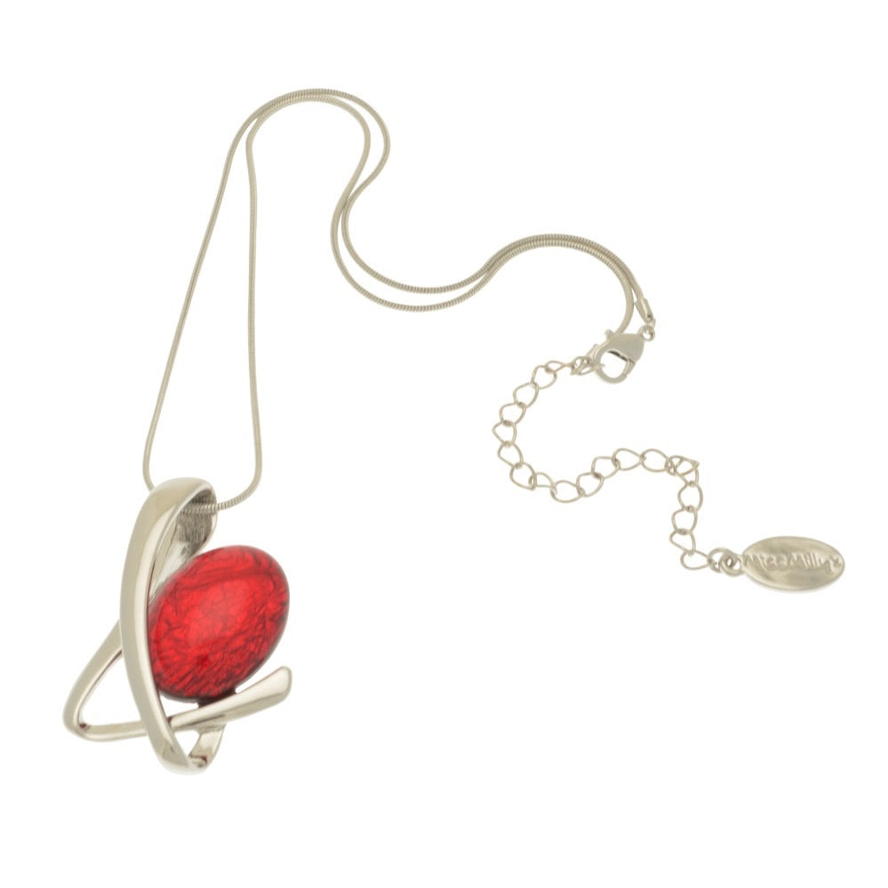 Miss Milly Scarlet Red necklace from Pixi Daisy