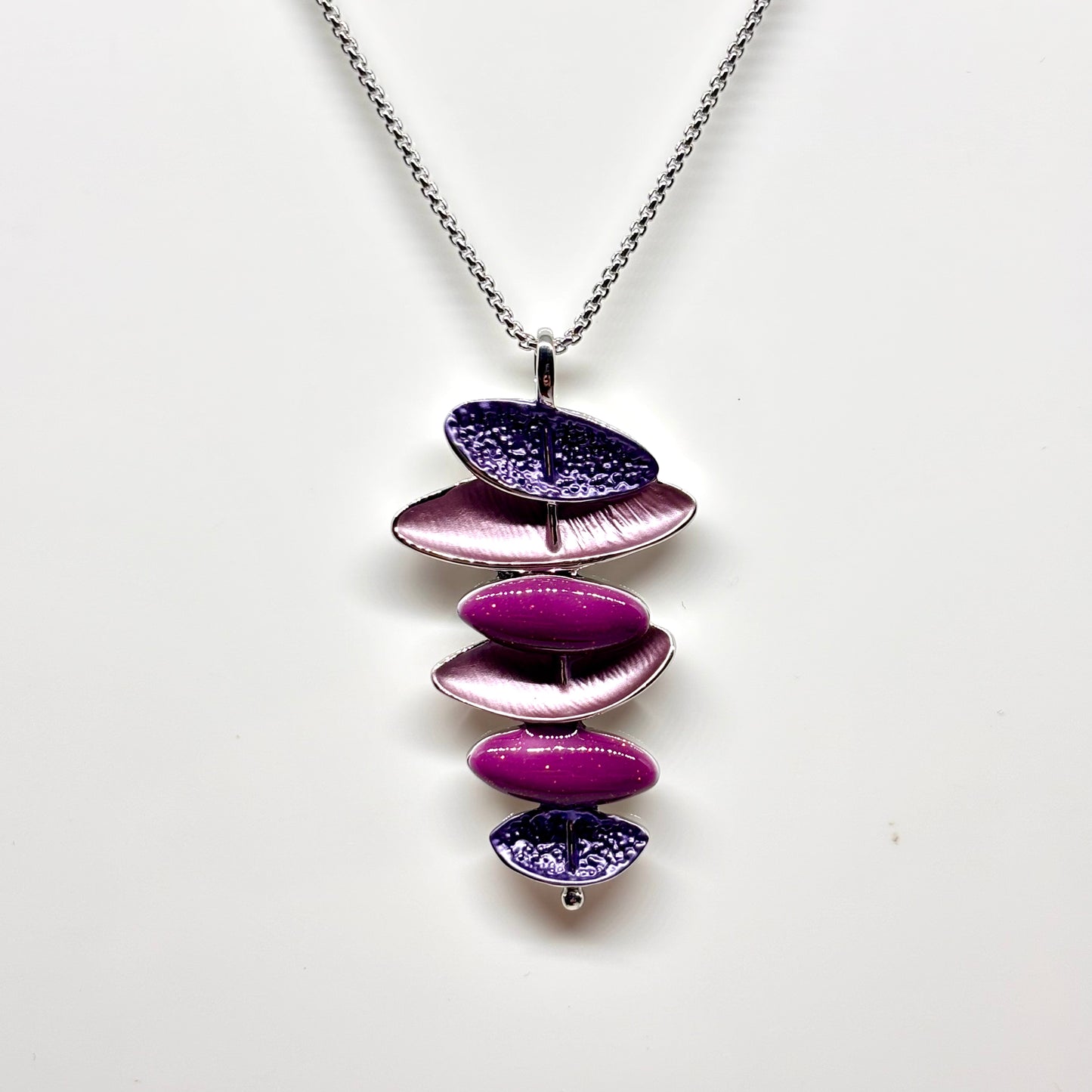 Miss Milly Purple & lilac necklace from Pixi Daisy