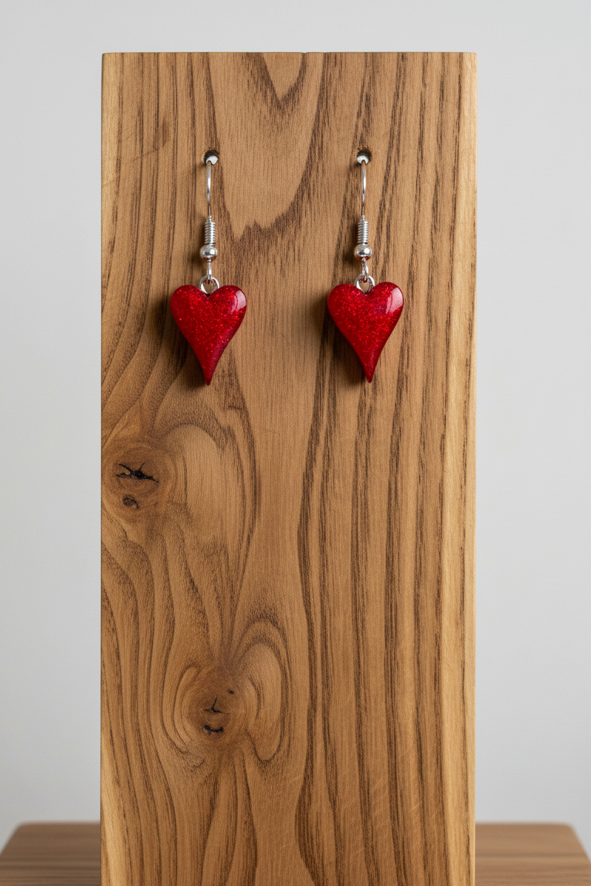 Miss Milly Scarlet Red earrings from Pixi Daisy