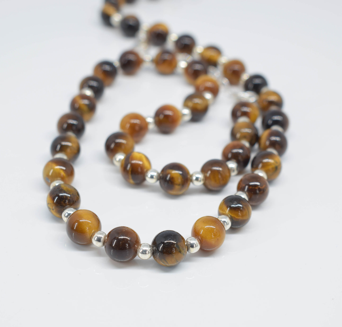 Handmade Tiger Eye Necklace - Pixi Daisy