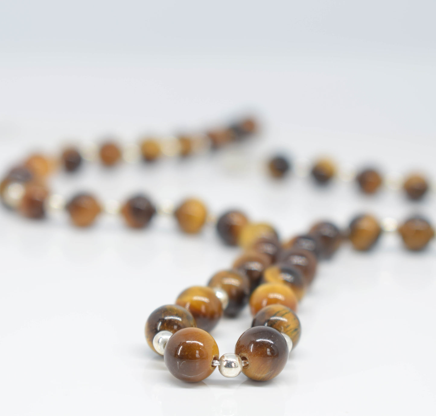 Handmade Tiger Eye Necklace - Pixi Daisy