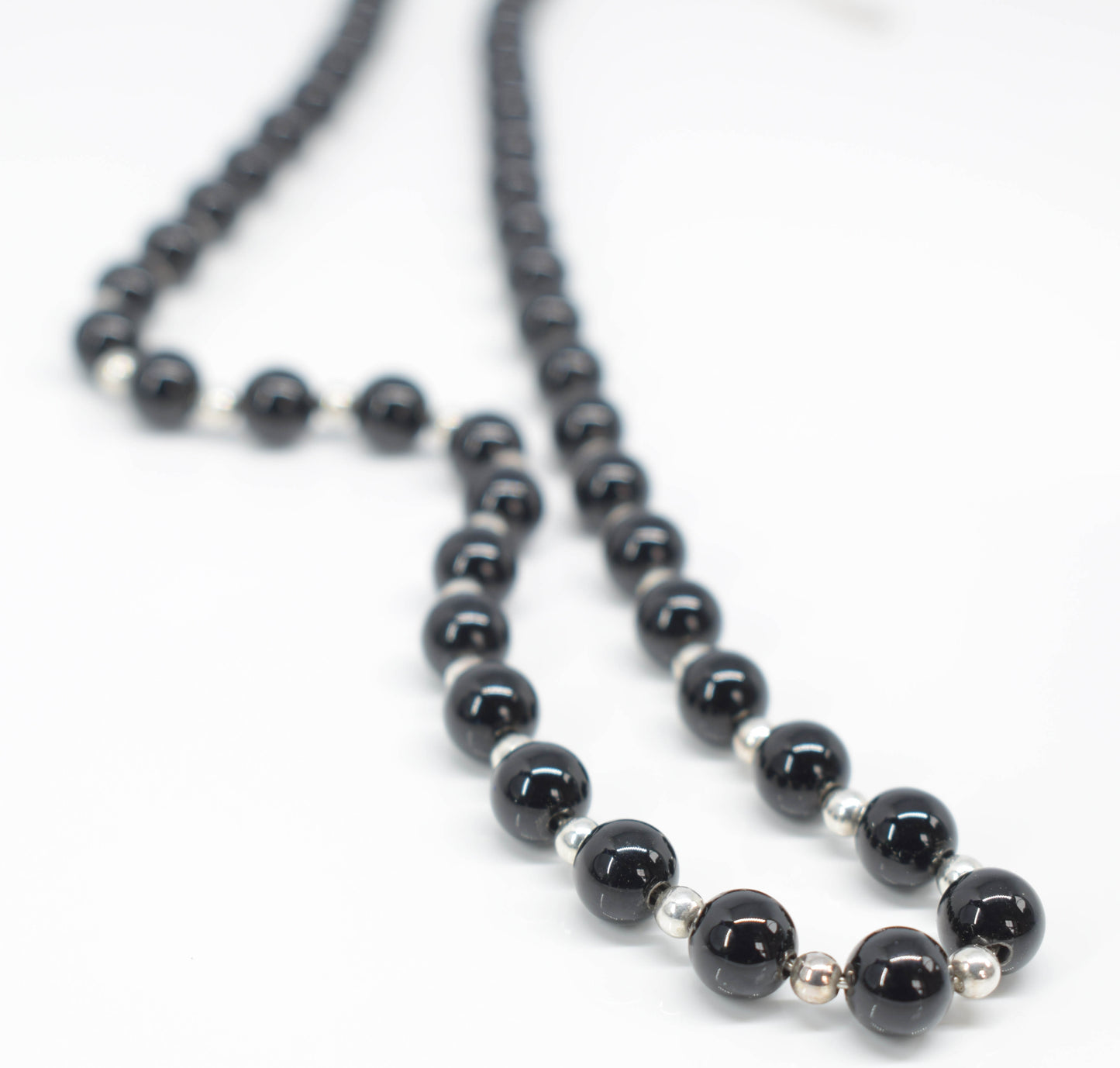 Handmade Black Onyx Necklace - Pixi Daisy
