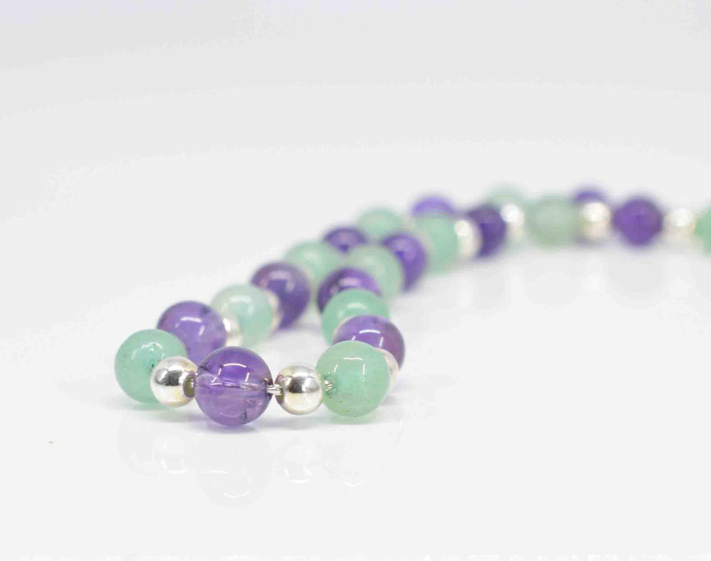 Amethyst & Aventurine Bracelet - Pixi Daisy