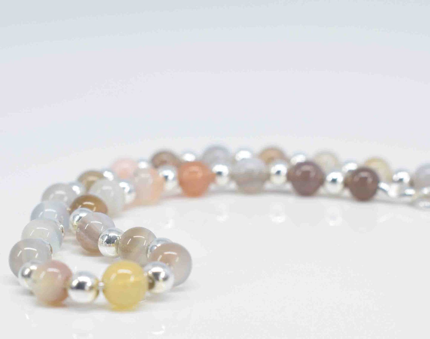 Botswana Agate Bracelet - Pixi Daisy