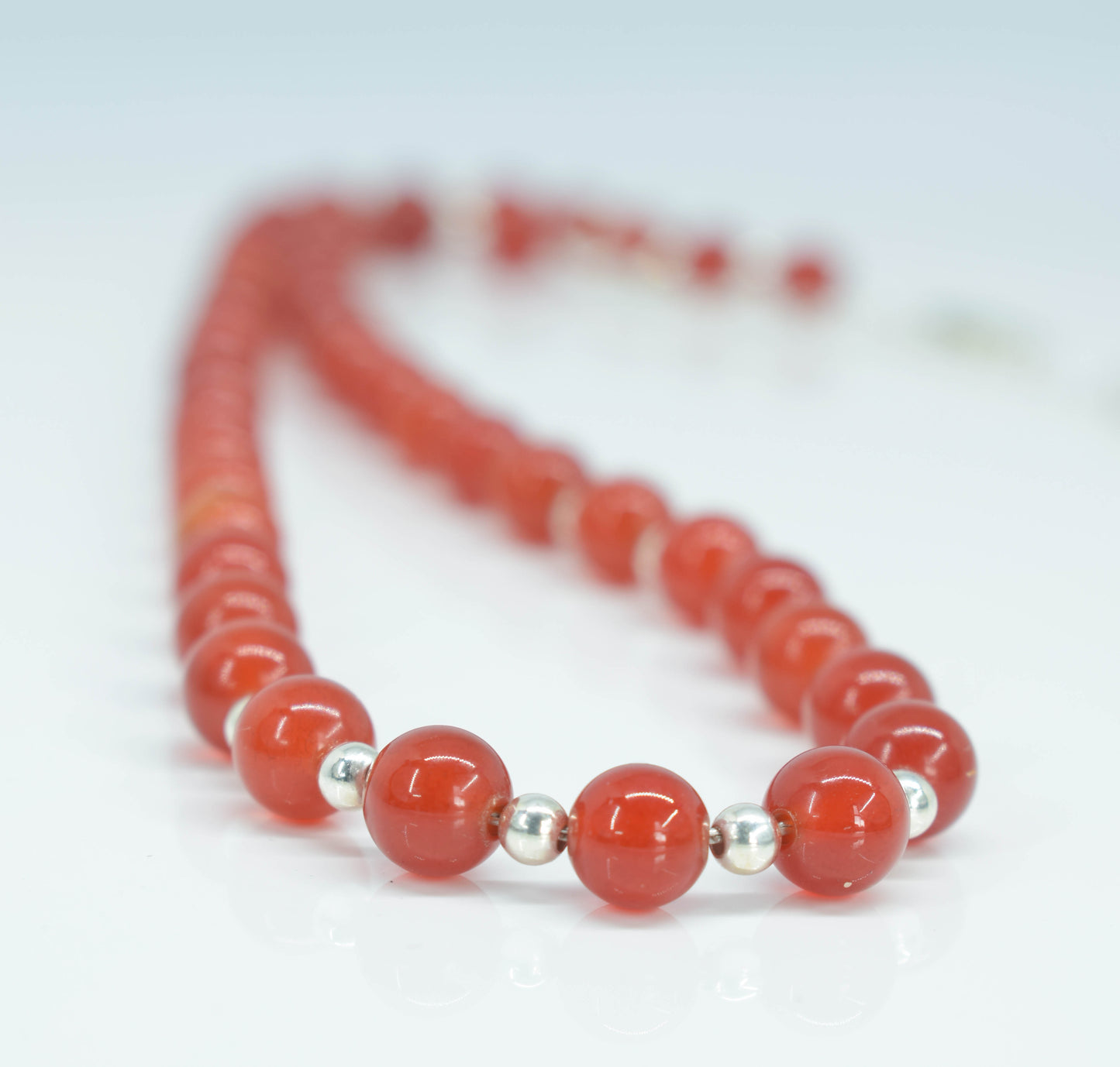 Handmade Carnelian Necklace - Pixi Daisy