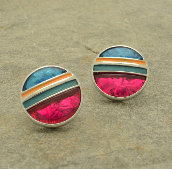 Miss Milly Tropical Saturn Earrings from Pixi Daisy