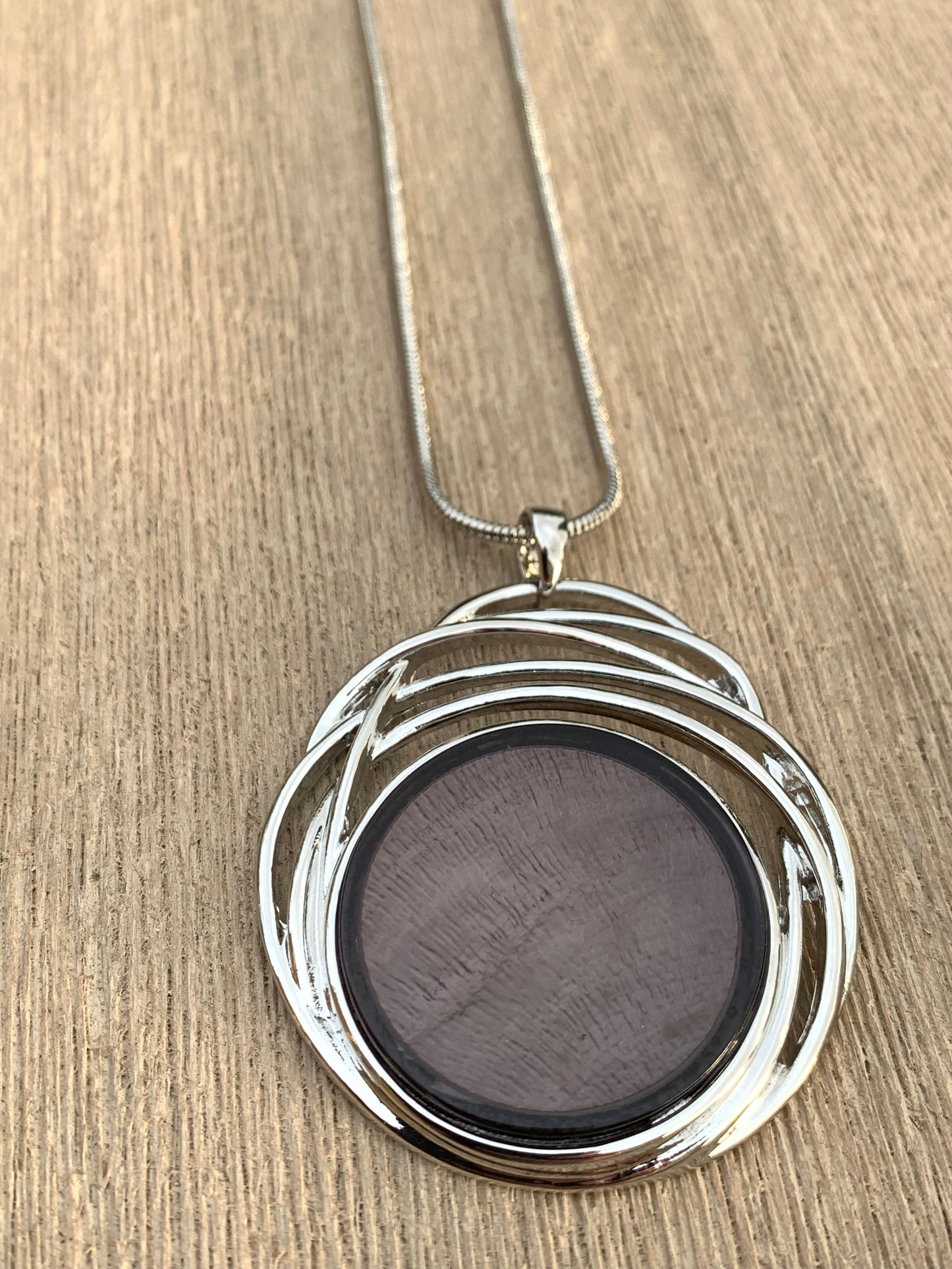 Miss Milly Long Brown Necklace - pixi-daisy