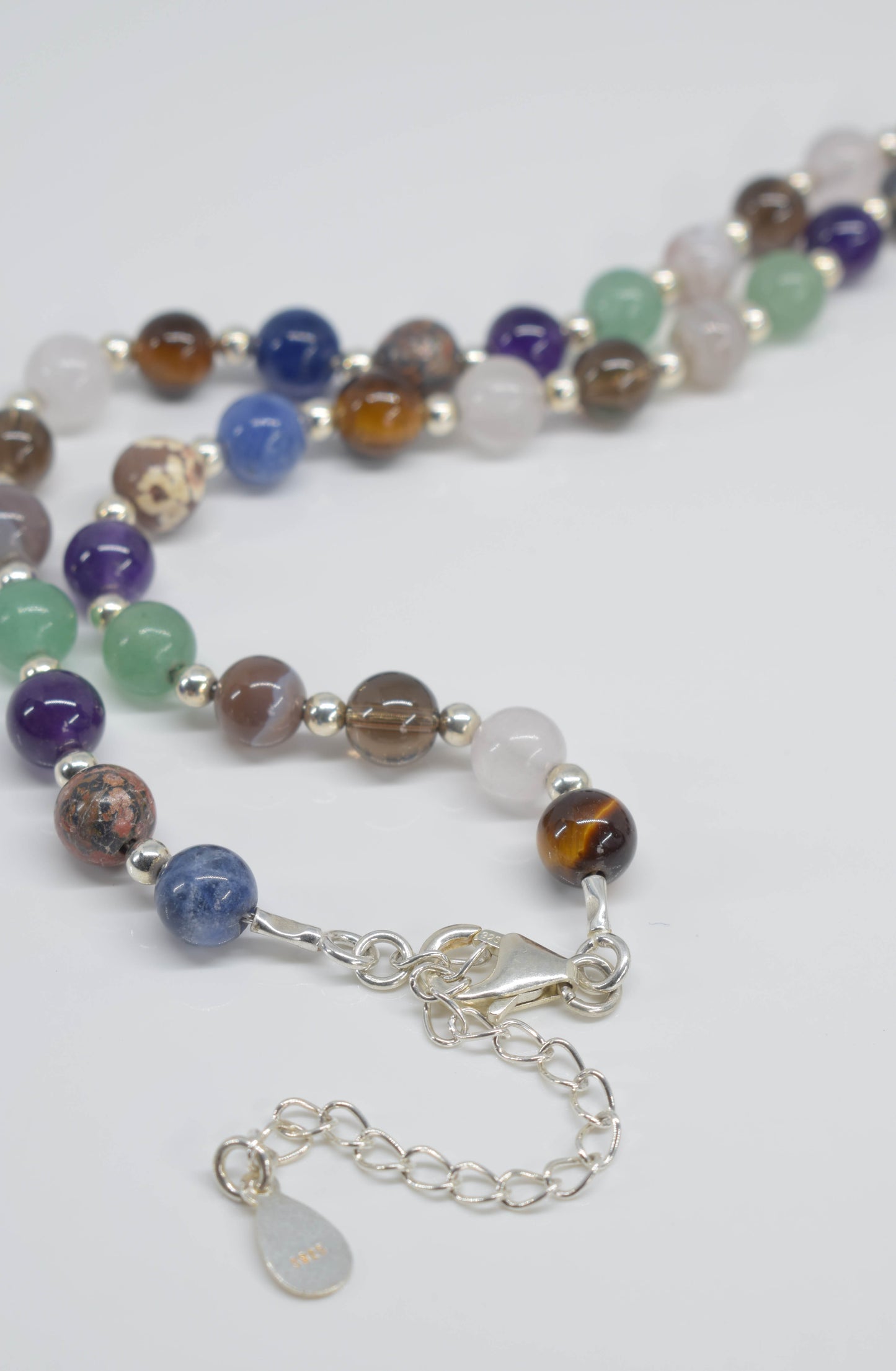 Handmade African Semi Precious Gem Stone Necklace - pixi-daisy