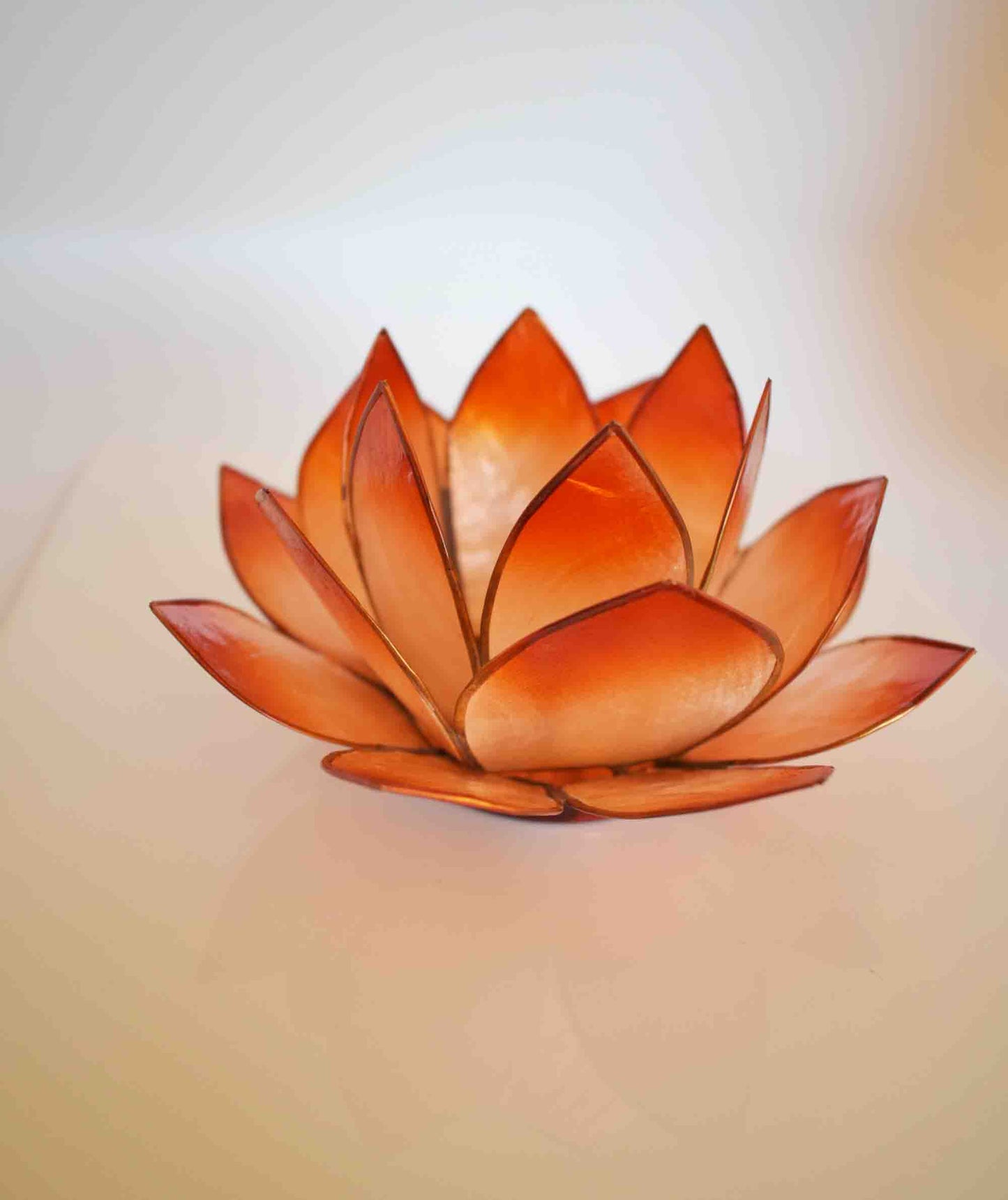 Copper Lotus Flower