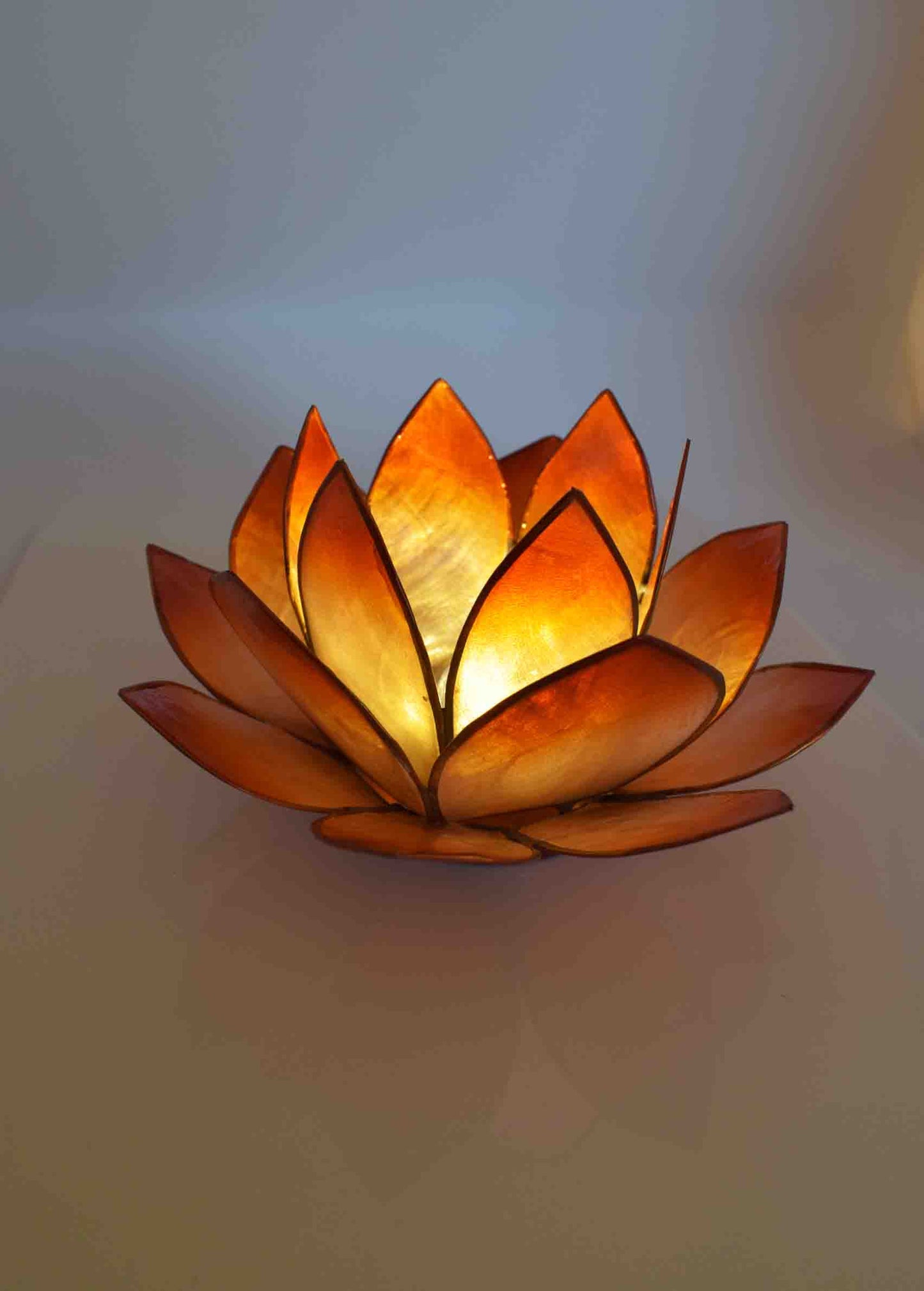 Copper Lotus Flower