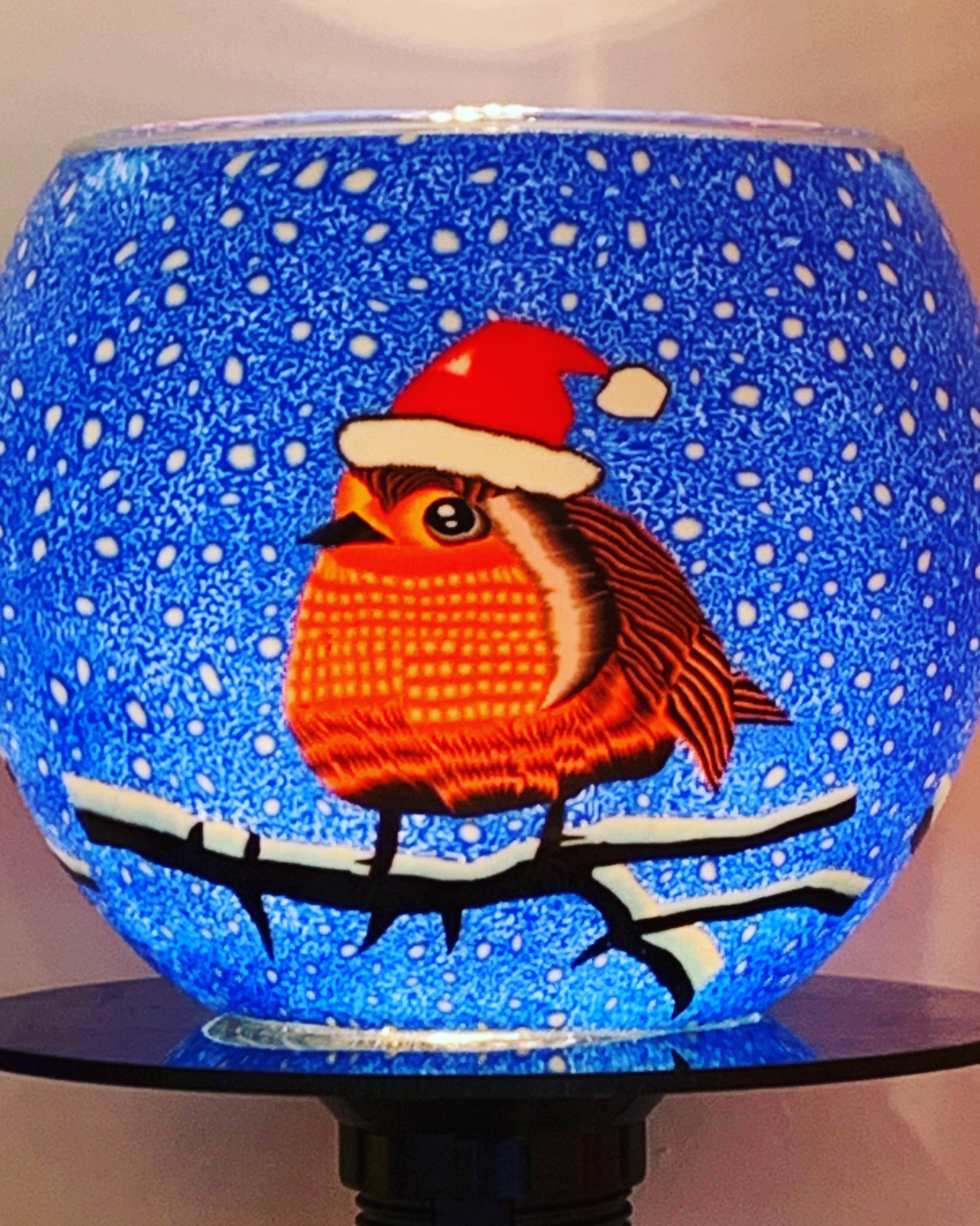 Robin globe tea light holder from Pixi Daisy