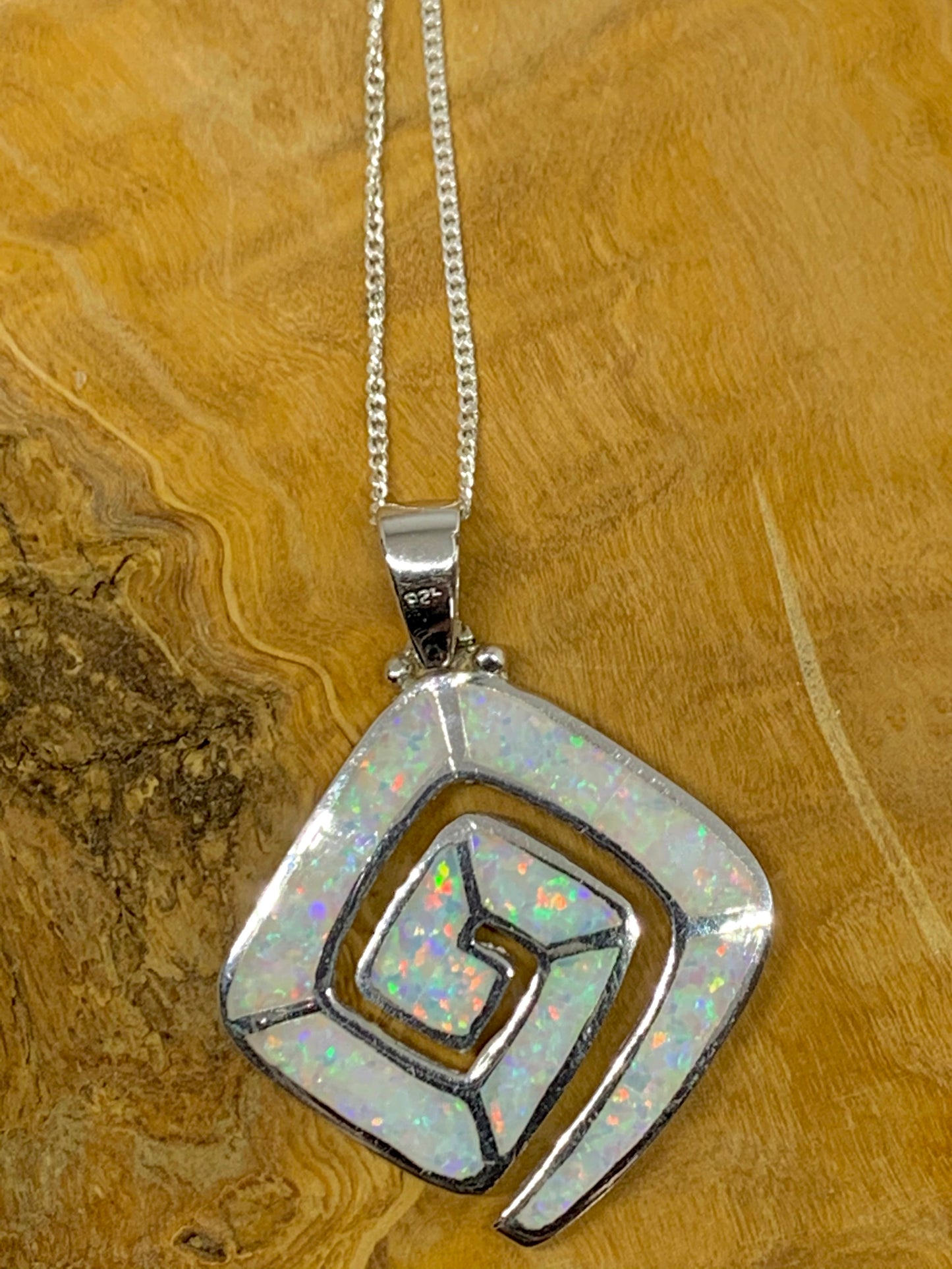 White Opal Pendant from Pixi Daisy