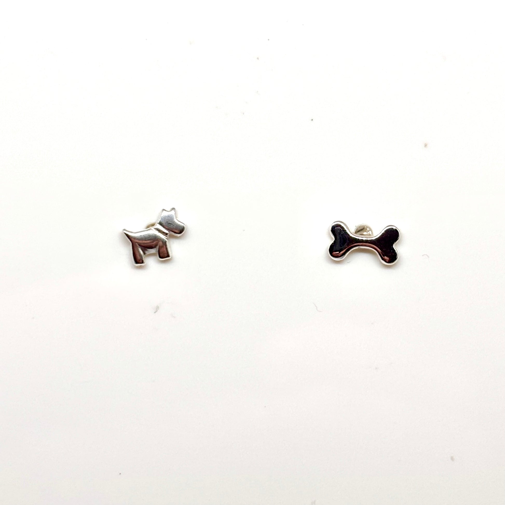 Dog & Bone Ear Studs - Pixi Daisy
