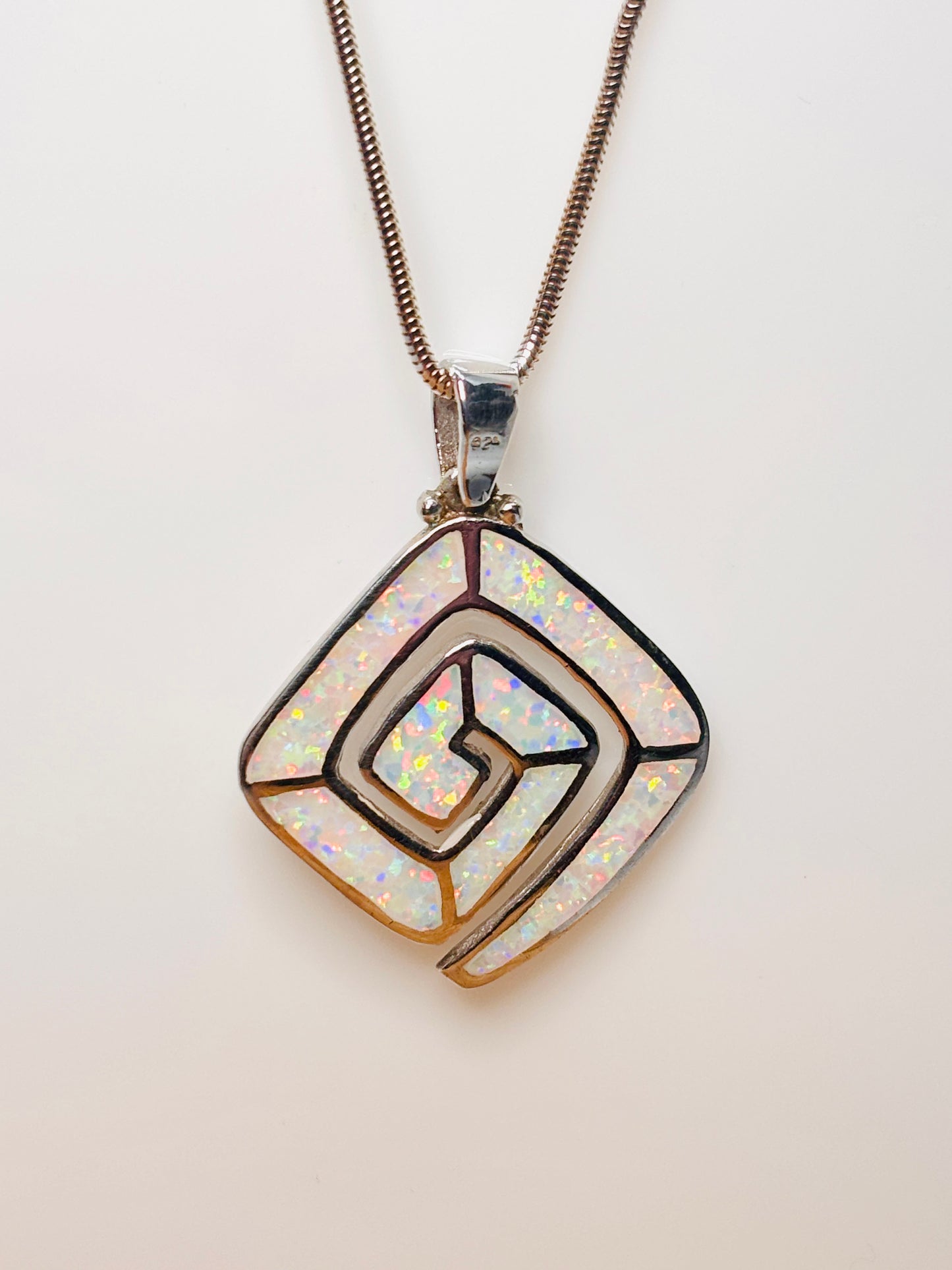 Large white opal pendant from Pixi Daisy