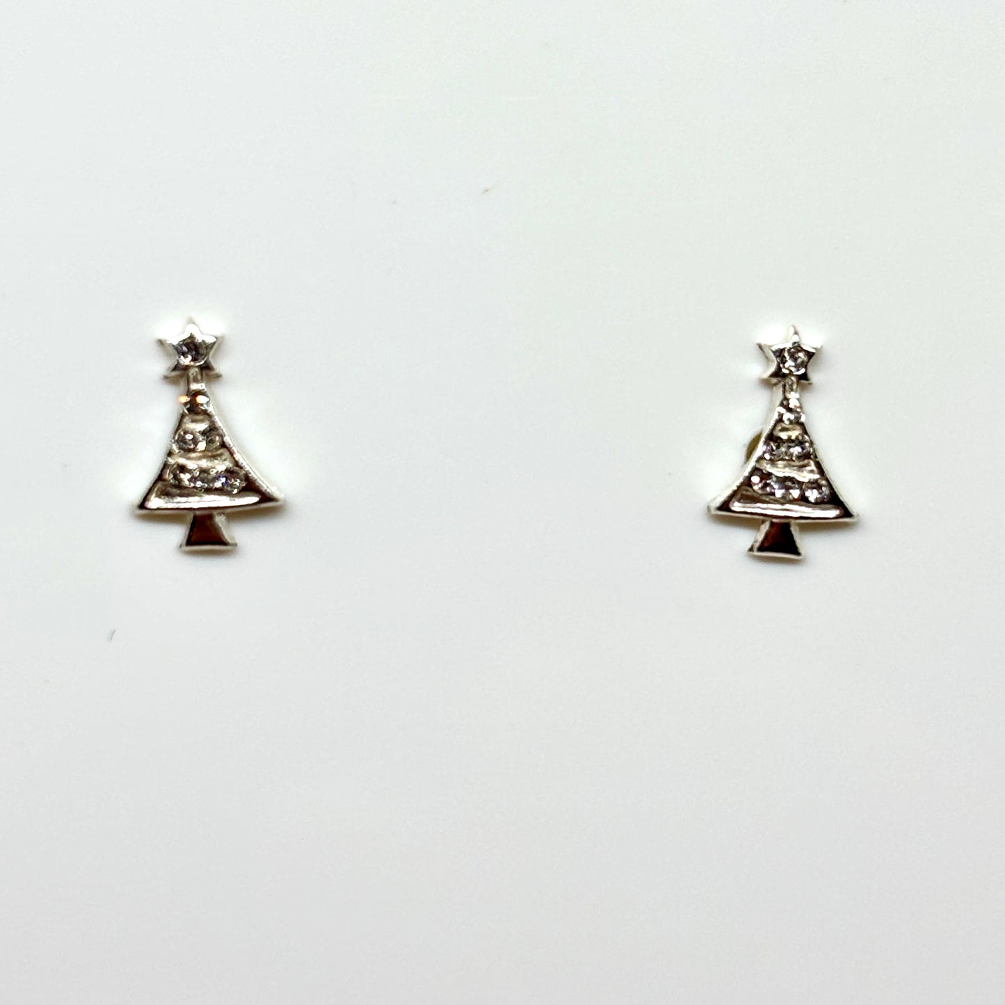 Sparkly Christmas Tree ear studs from Pixi Daisy