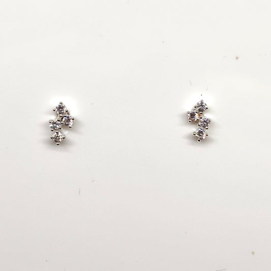Crystal drop ear studs from Pixi Daisy