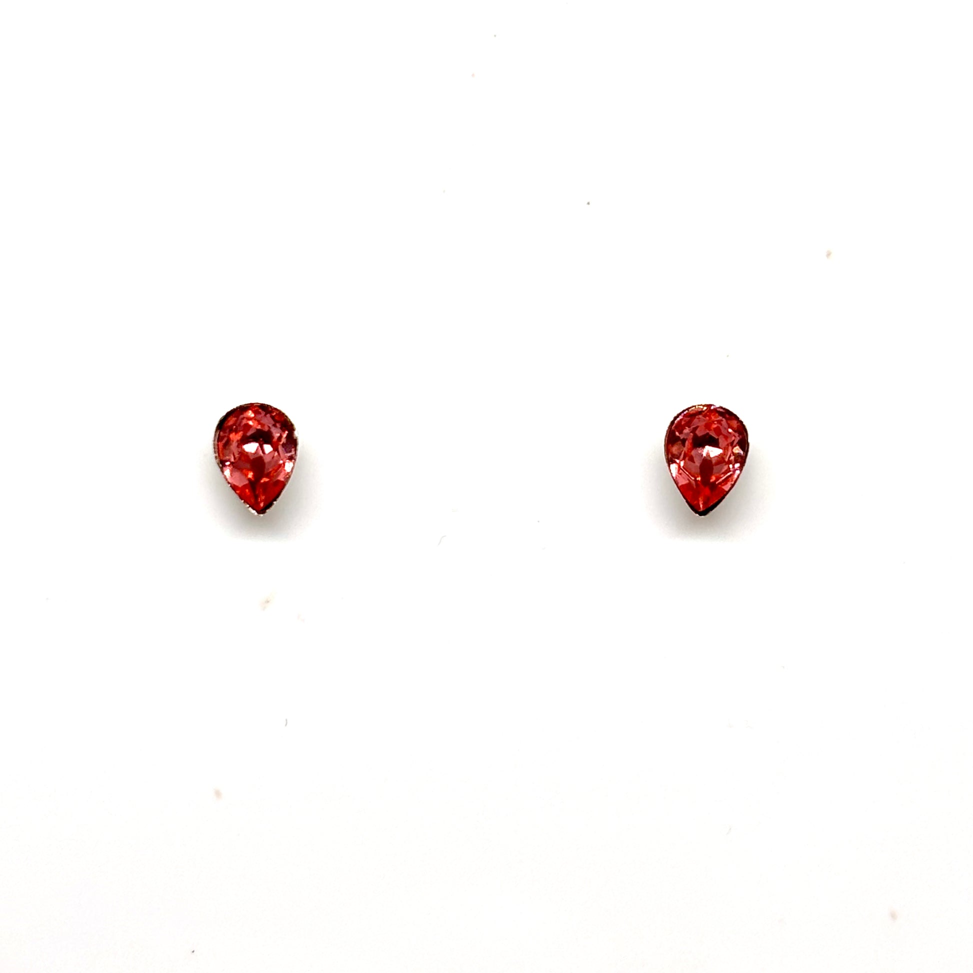 Rose crystal ear studs from Pixi Daisy