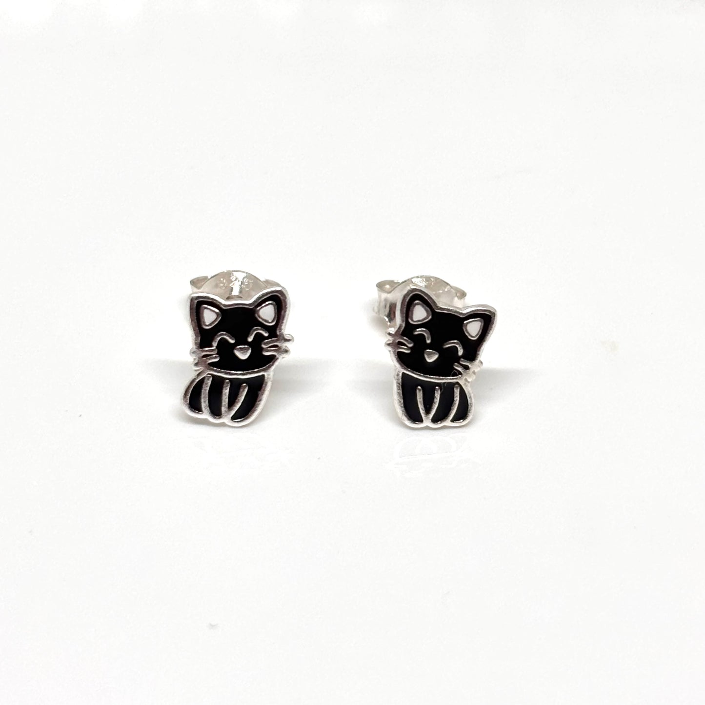 Black Cat ear studs from Pixi Daisy