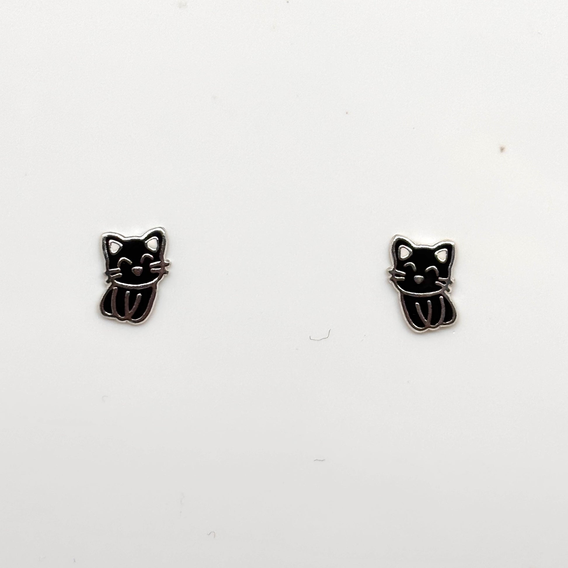 Black Cat ear studs from Pixi Daisy